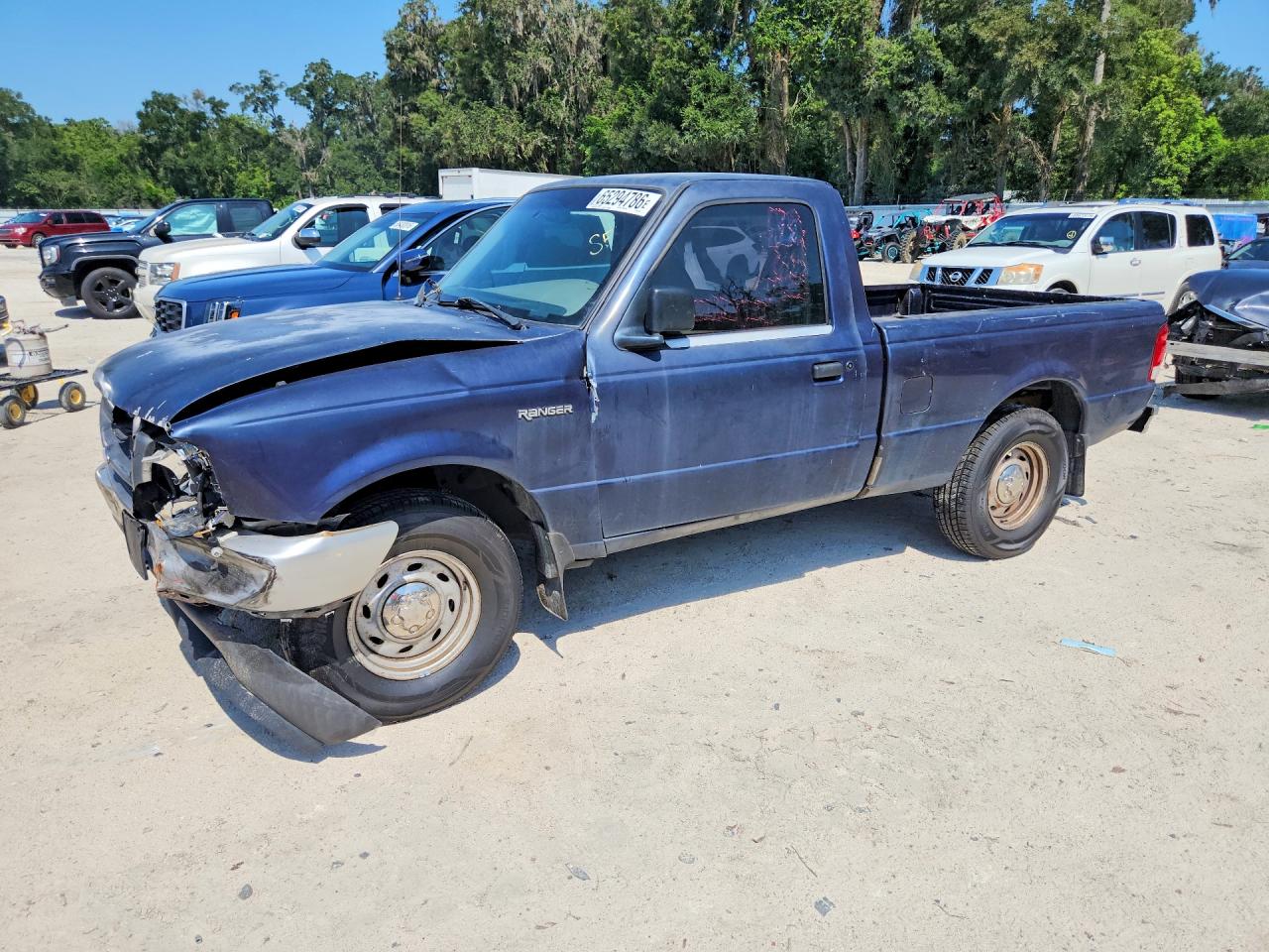 2000 Ford Ranger Gray vin: 1FTYR10C8YPA62497