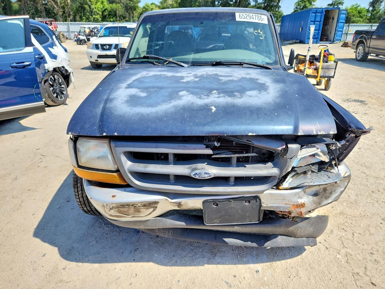 2000 Ford Ranger Gray vin: 1FTYR10C8YPA62497