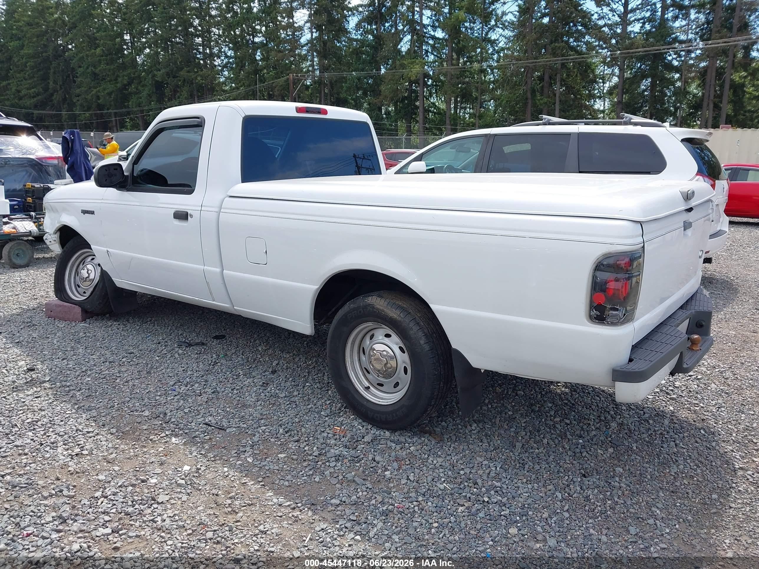 2000 Ford Ranger Xl/xlt White vin: 1FTYR10C8YPA65528