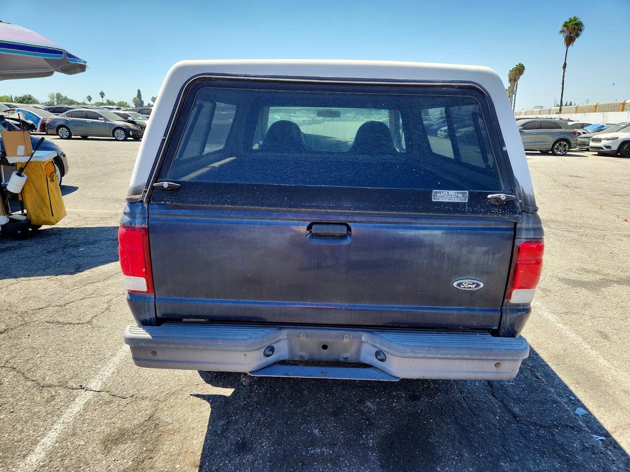 2000 Ford Ranger Blue vin: 1FTYR10C8YPA66372
