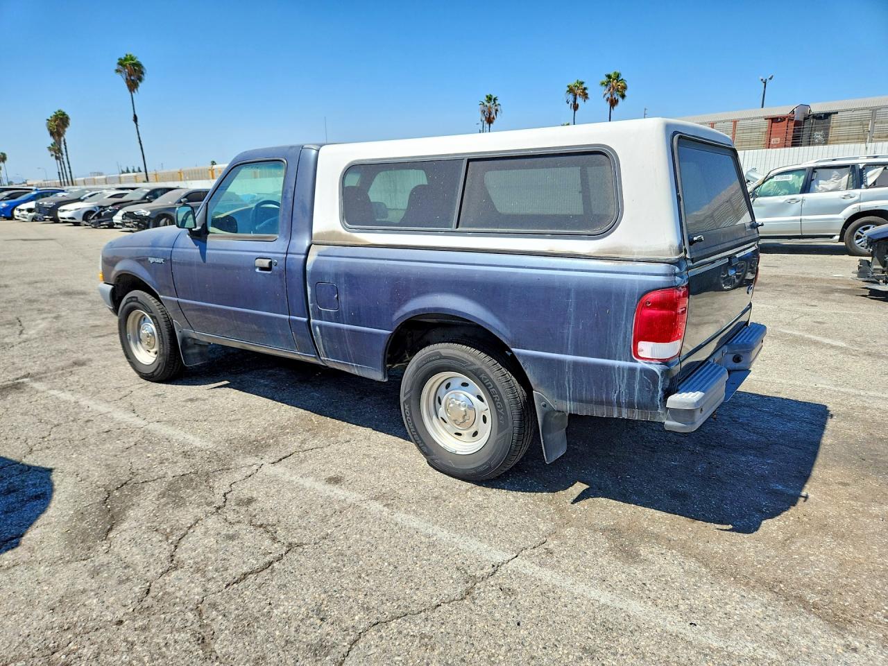 2000 Ford Ranger Blue vin: 1FTYR10C8YPA66372