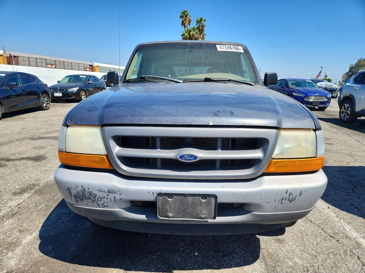 2000 Ford Ranger Blue vin: 1FTYR10C8YPA66372