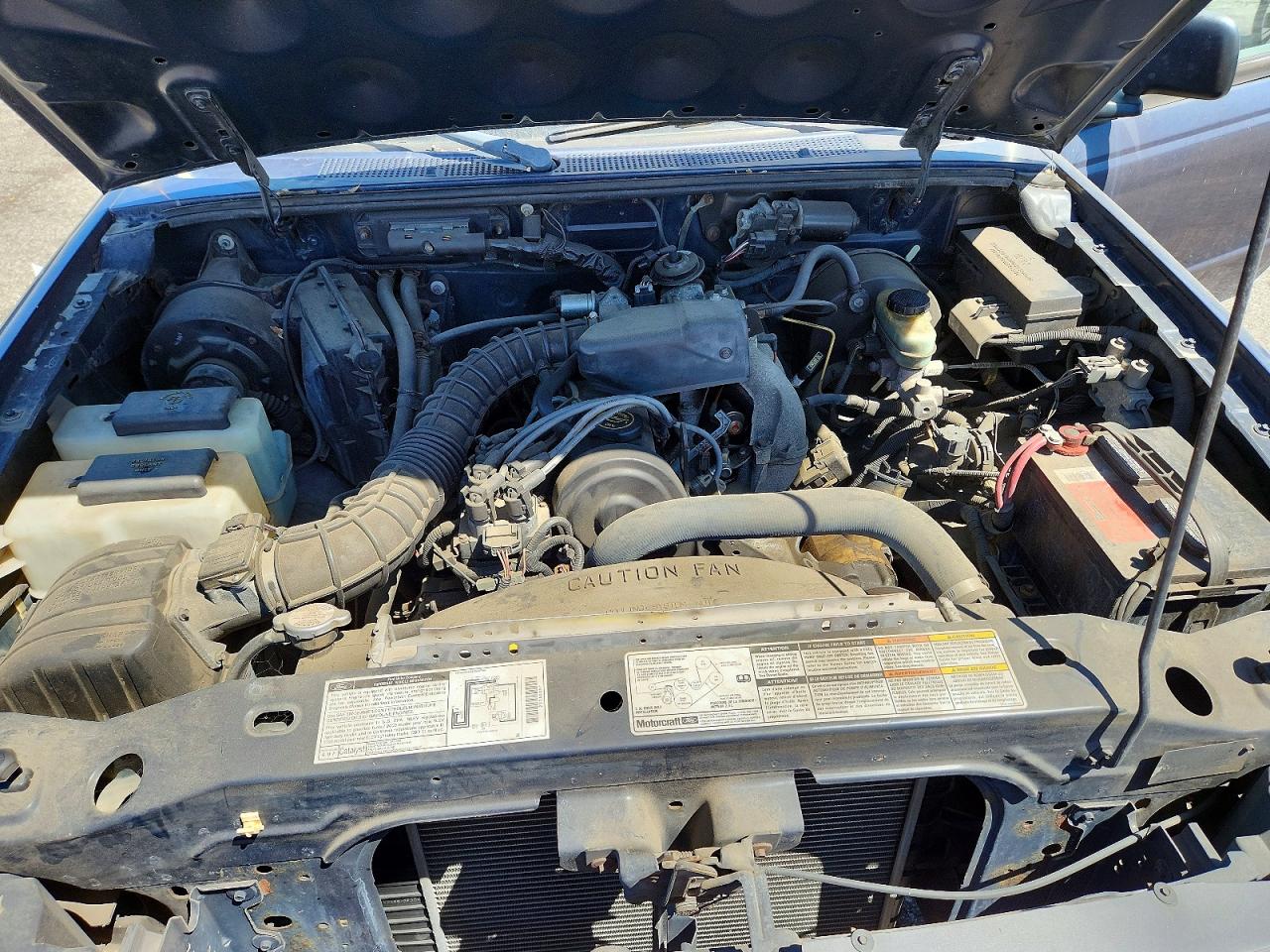 2000 Ford Ranger Blue vin: 1FTYR10C8YPA66372