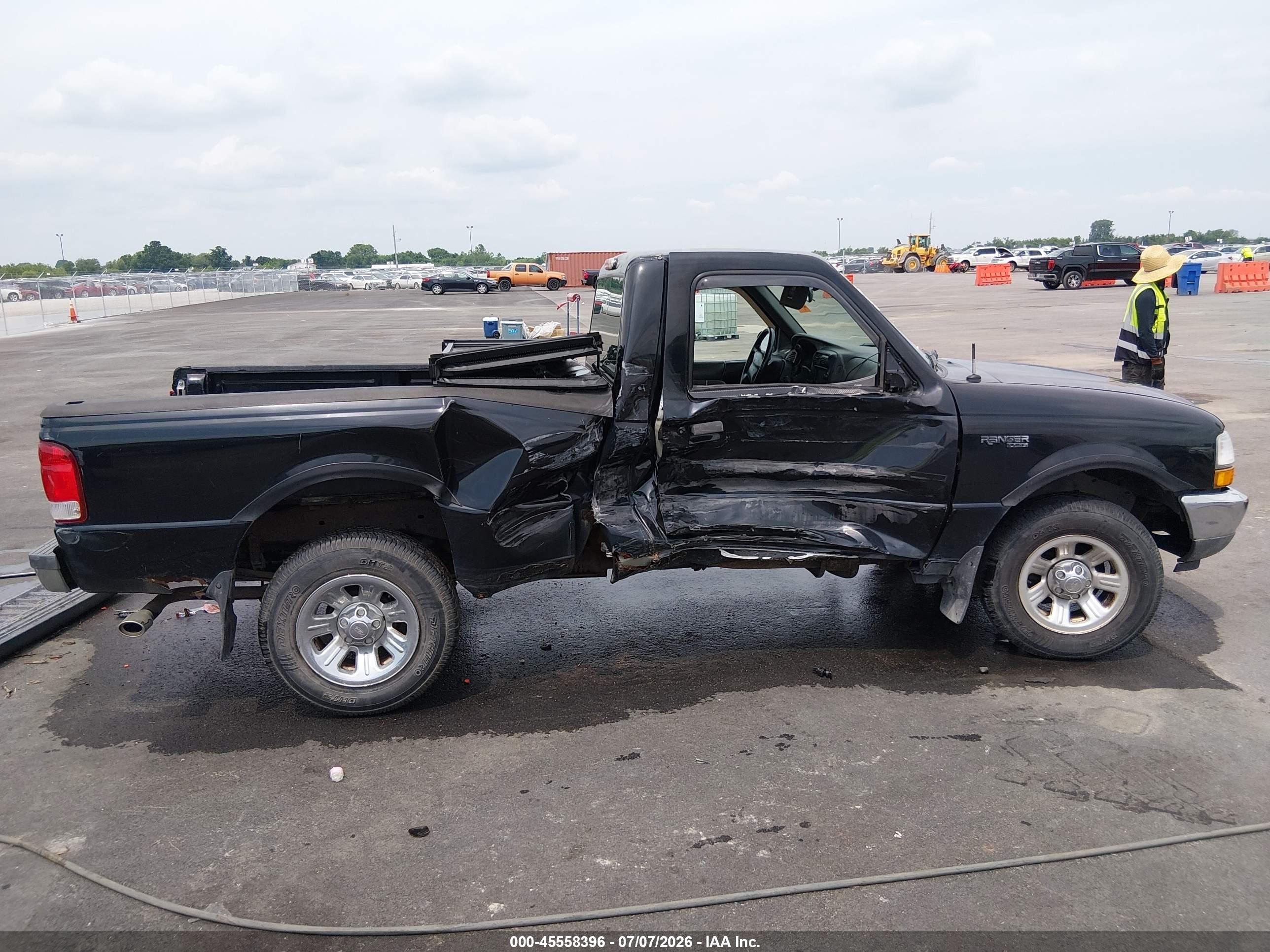 2000 Ford Ranger Xl/xlt Черный vin: 1FTYR10C8YPB77245