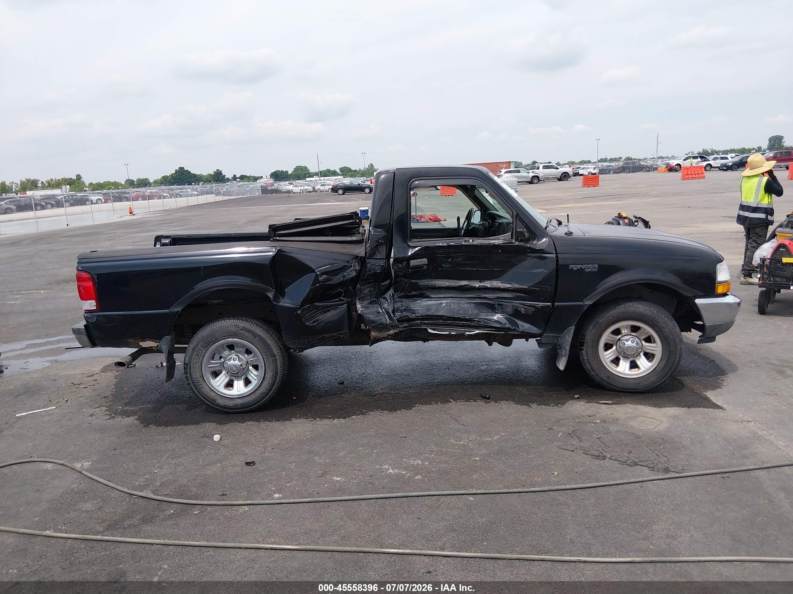 2000 Ford Ranger Xl/xlt Черный vin: 1FTYR10C8YPB77245