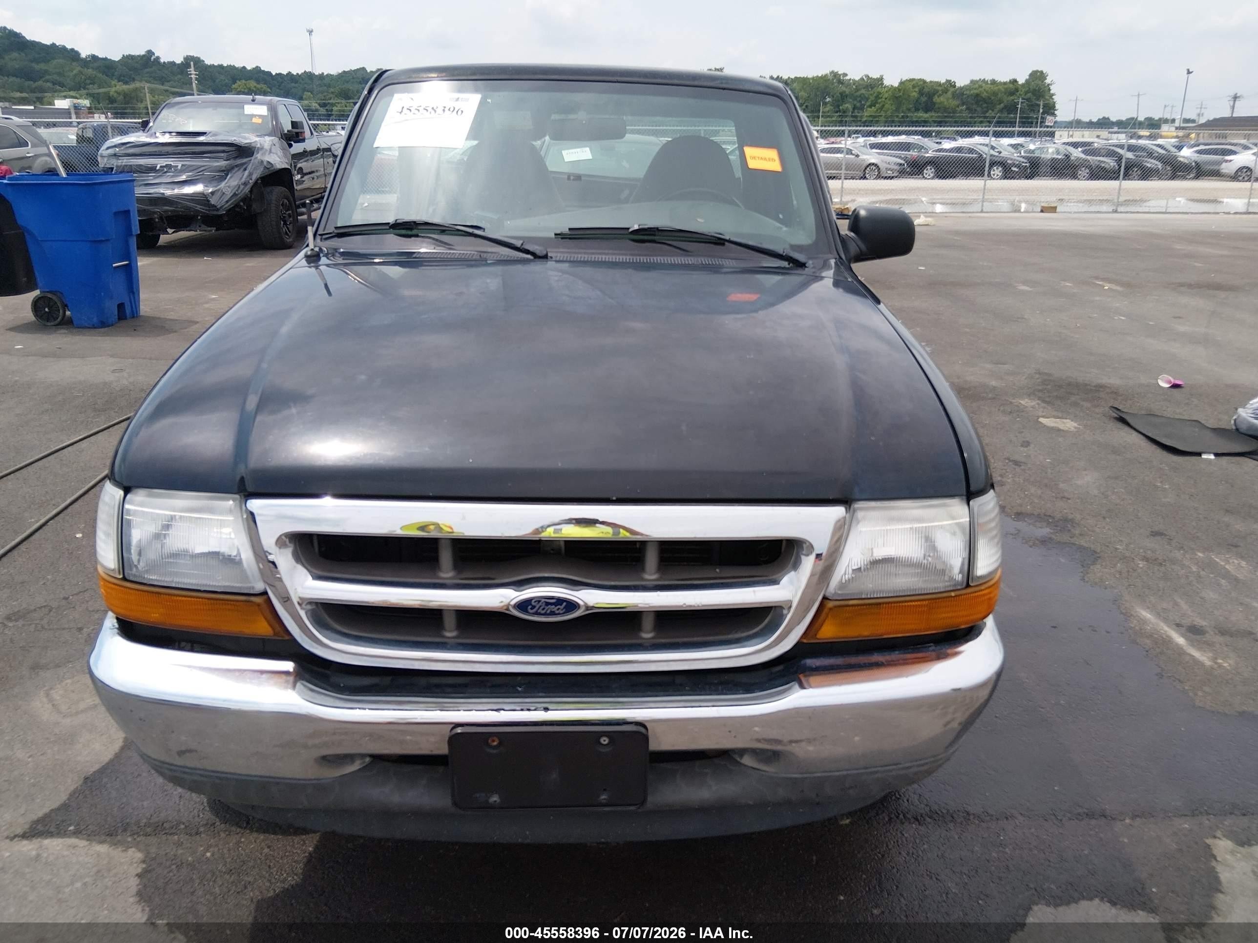2000 Ford Ranger Xl/xlt Черный vin: 1FTYR10C8YPB77245