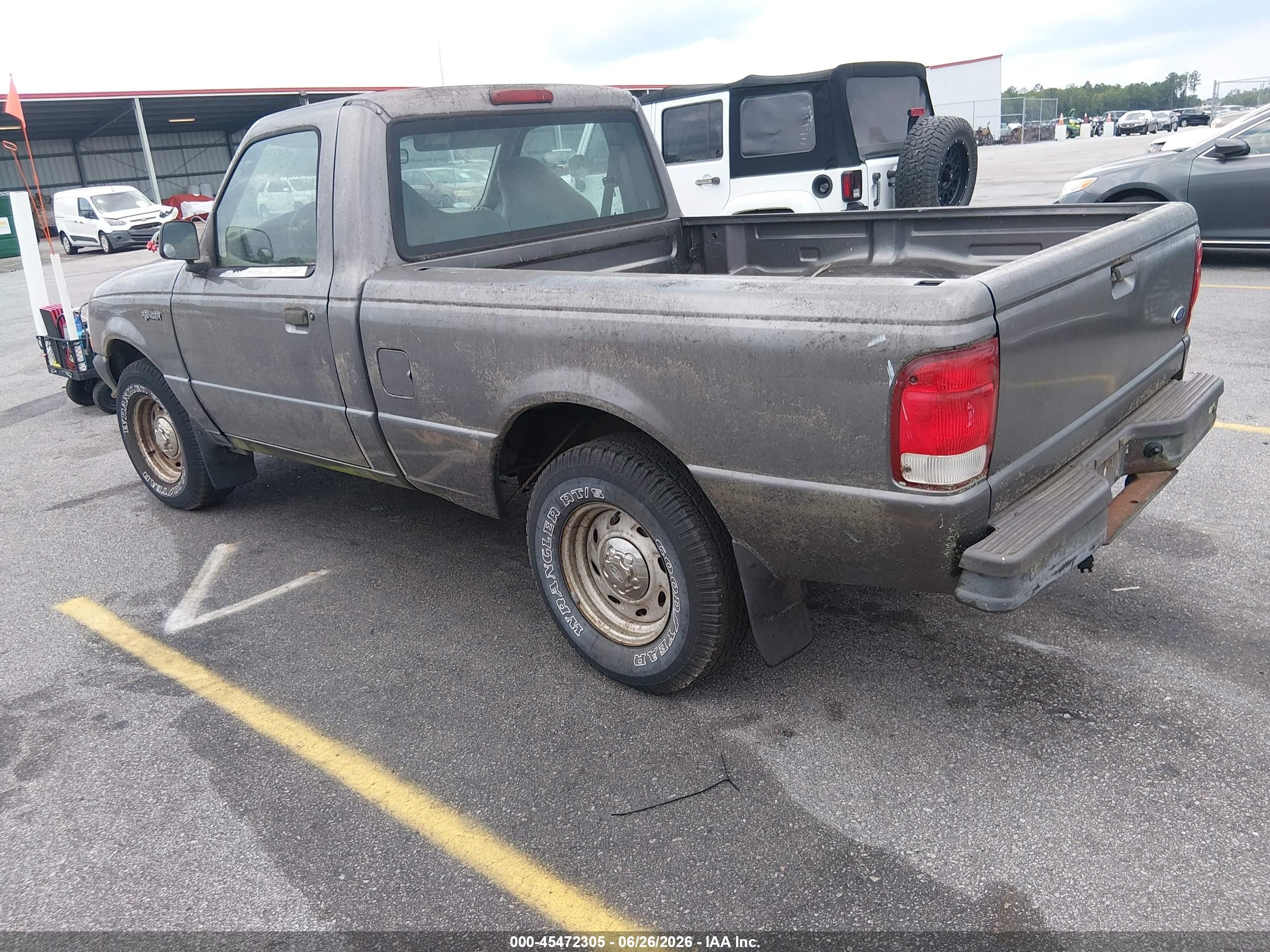 2000 Ford Ranger Xl/xlt Gray vin: 1FTYR10C8YTA05076