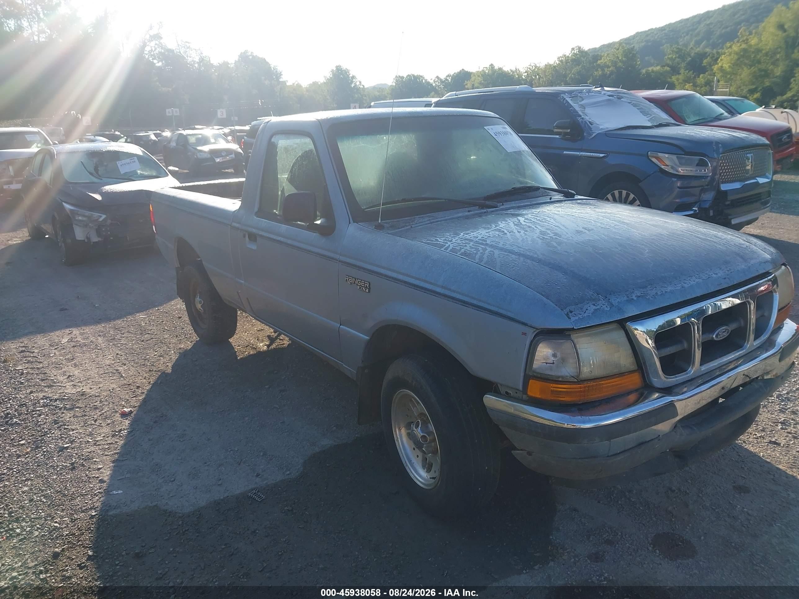 1998 Ford Ranger Splash/xl/xlt Blue vin: 1FTYR10C9WPA28811
