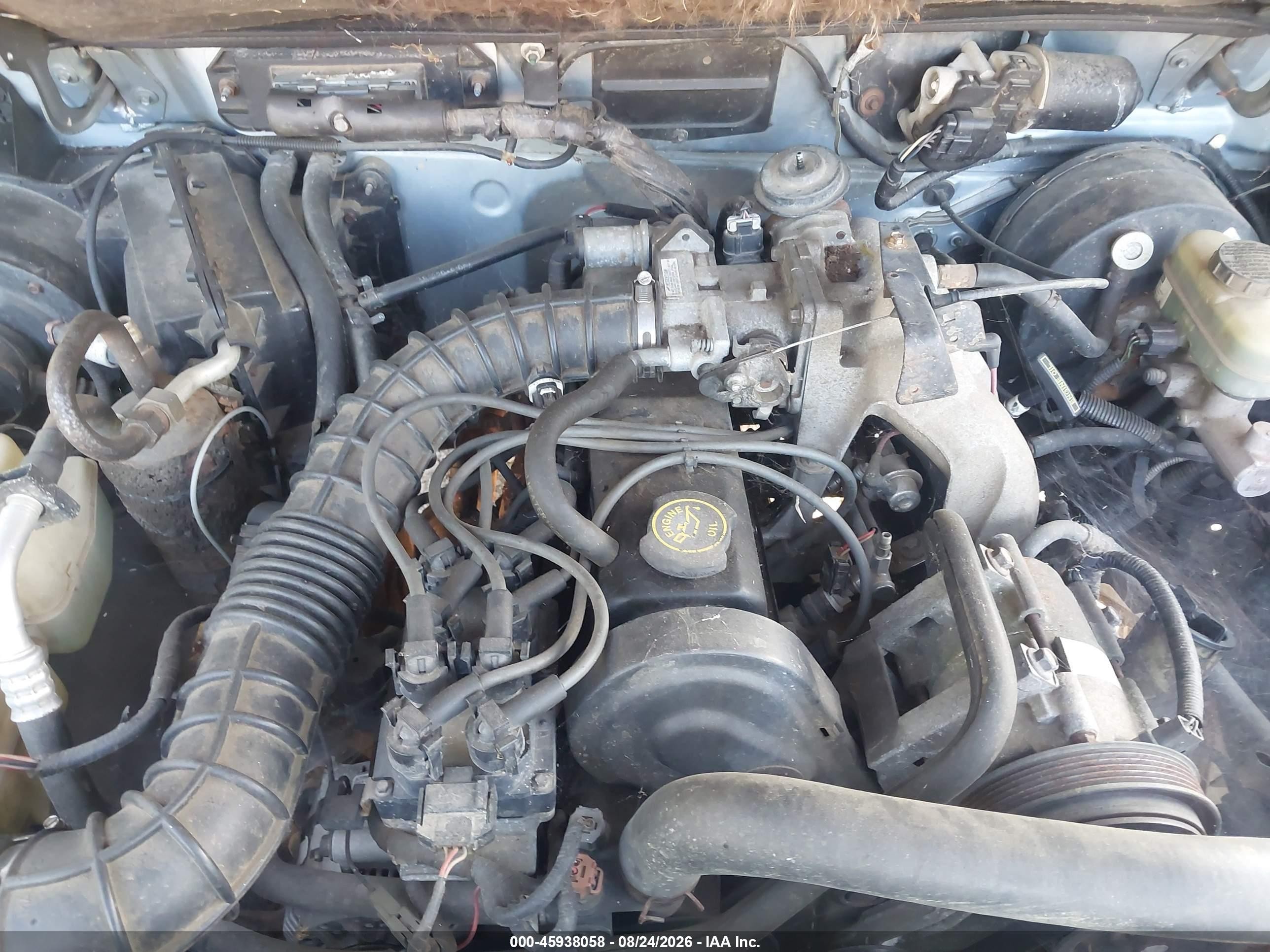 1998 Ford Ranger Splash/xl/xlt Blue vin: 1FTYR10C9WPA28811