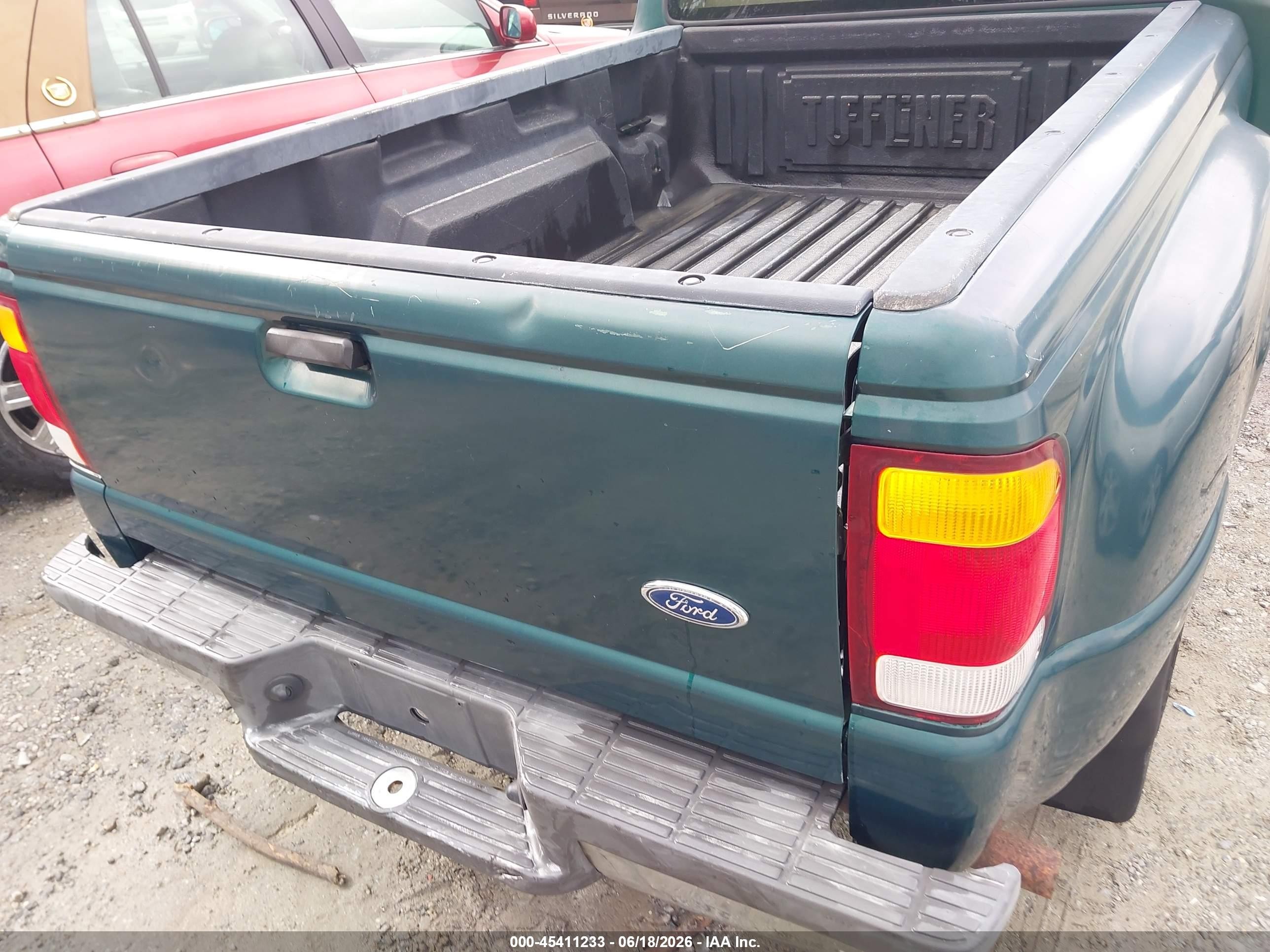1999 Ford Ranger Xl/xlt Green vin: 1FTYR10C9XPB10149