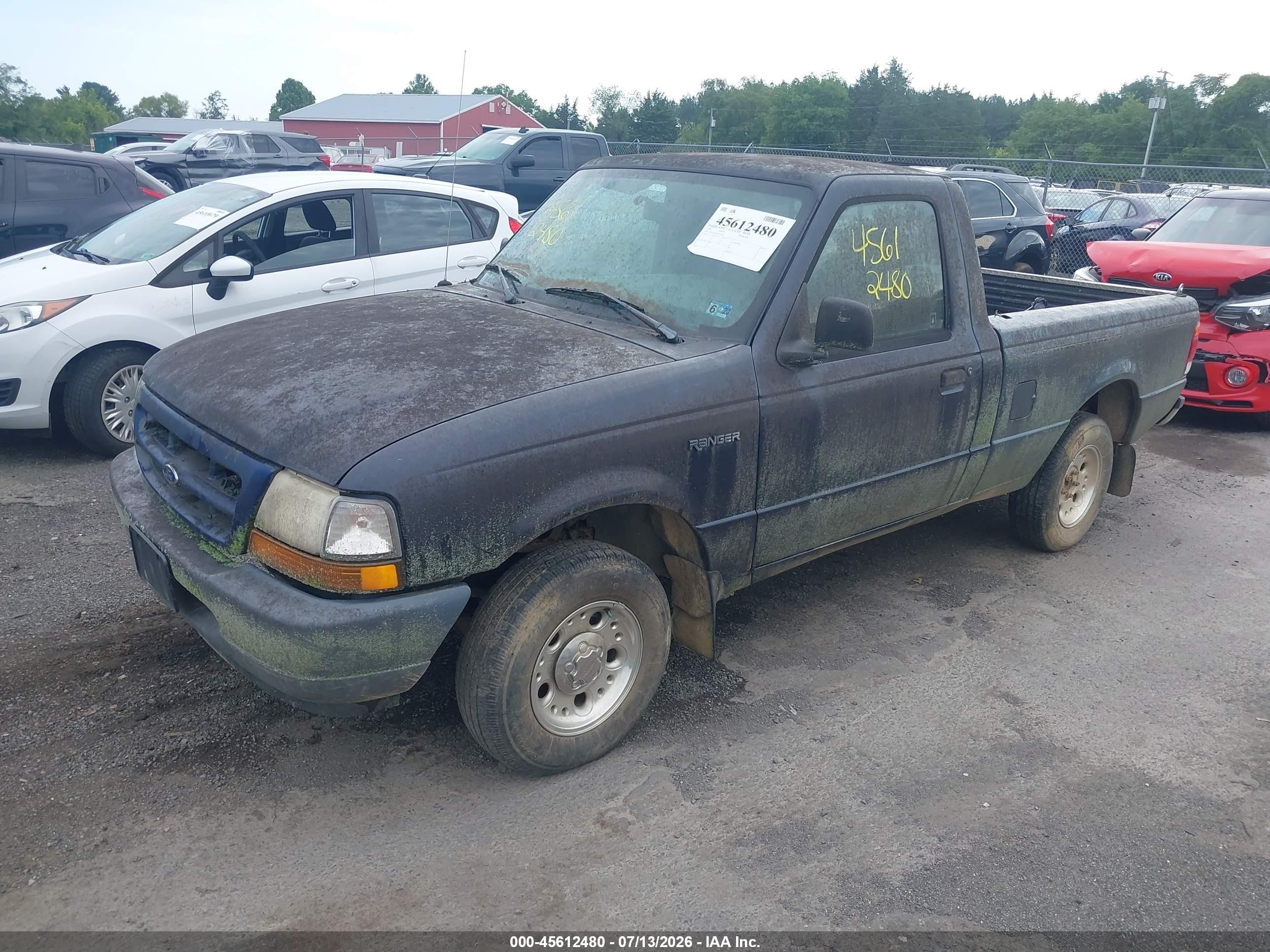 1999 Ford Ranger Xl/xlt Синий vin: 1FTYR10C9XTA16053