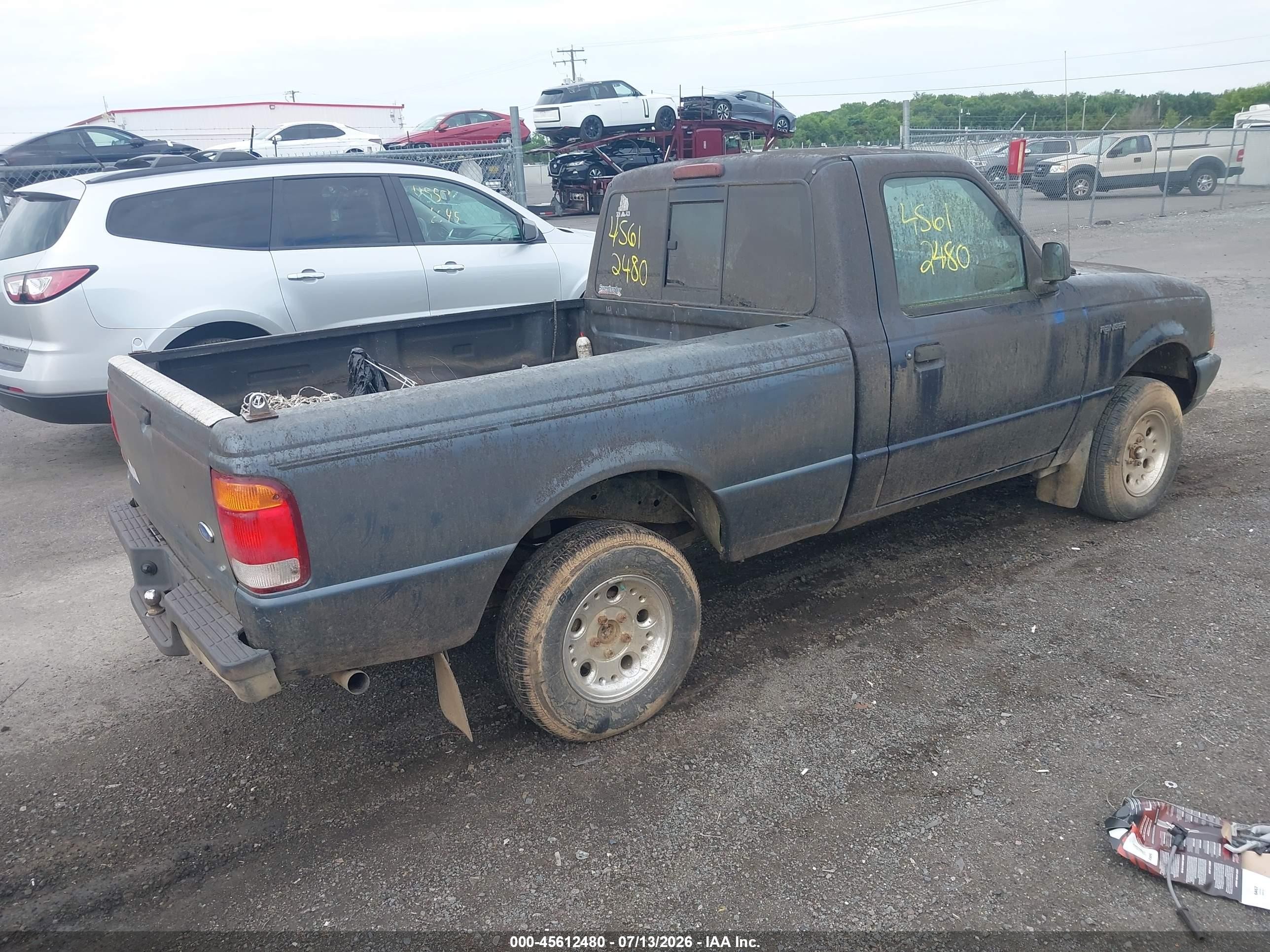 1999 Ford Ranger Xl/xlt Синий vin: 1FTYR10C9XTA16053