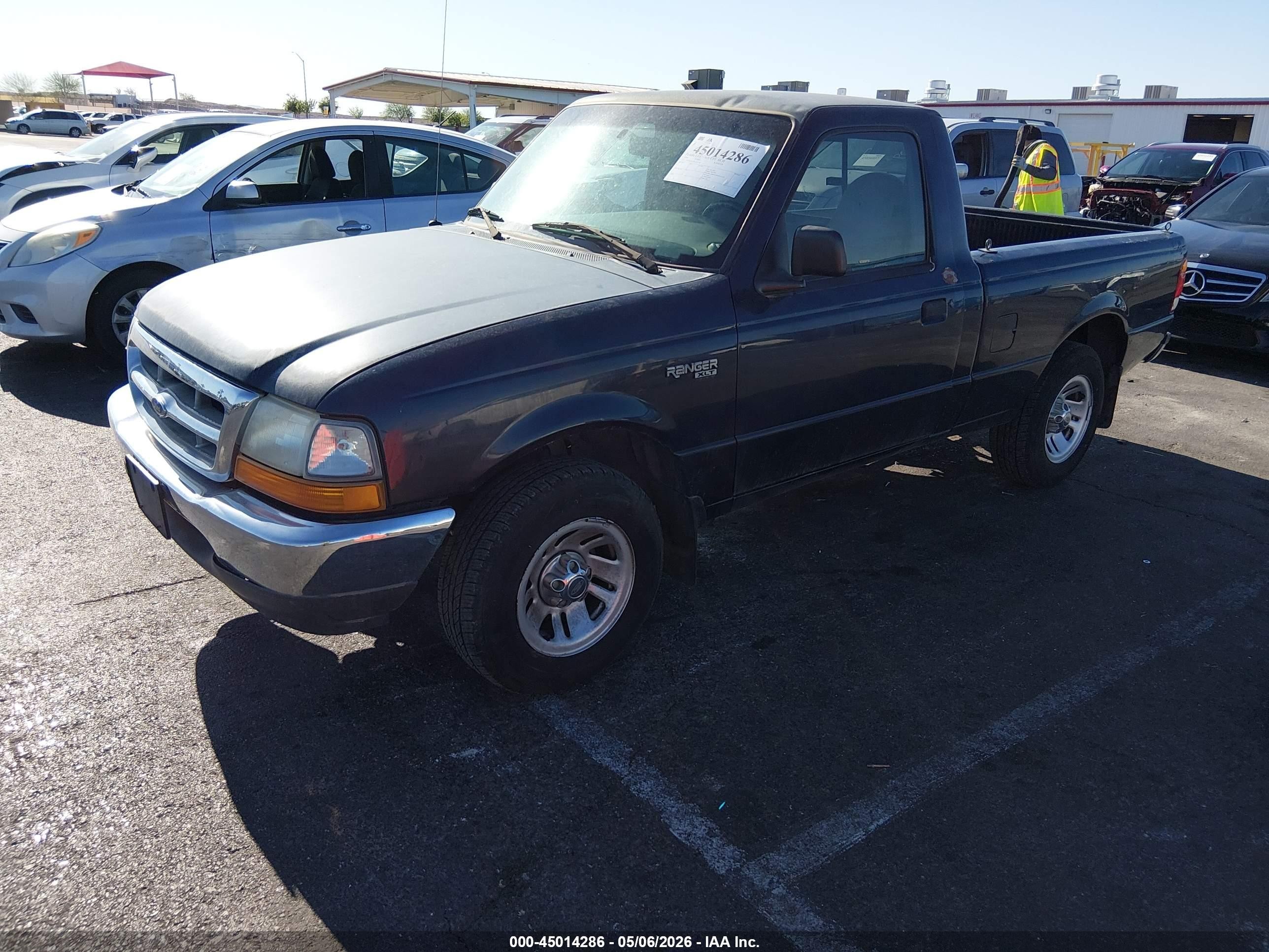 1999 Ford Ranger Xl/xlt Dark Blue vin: 1FTYR10C9XUB21749
