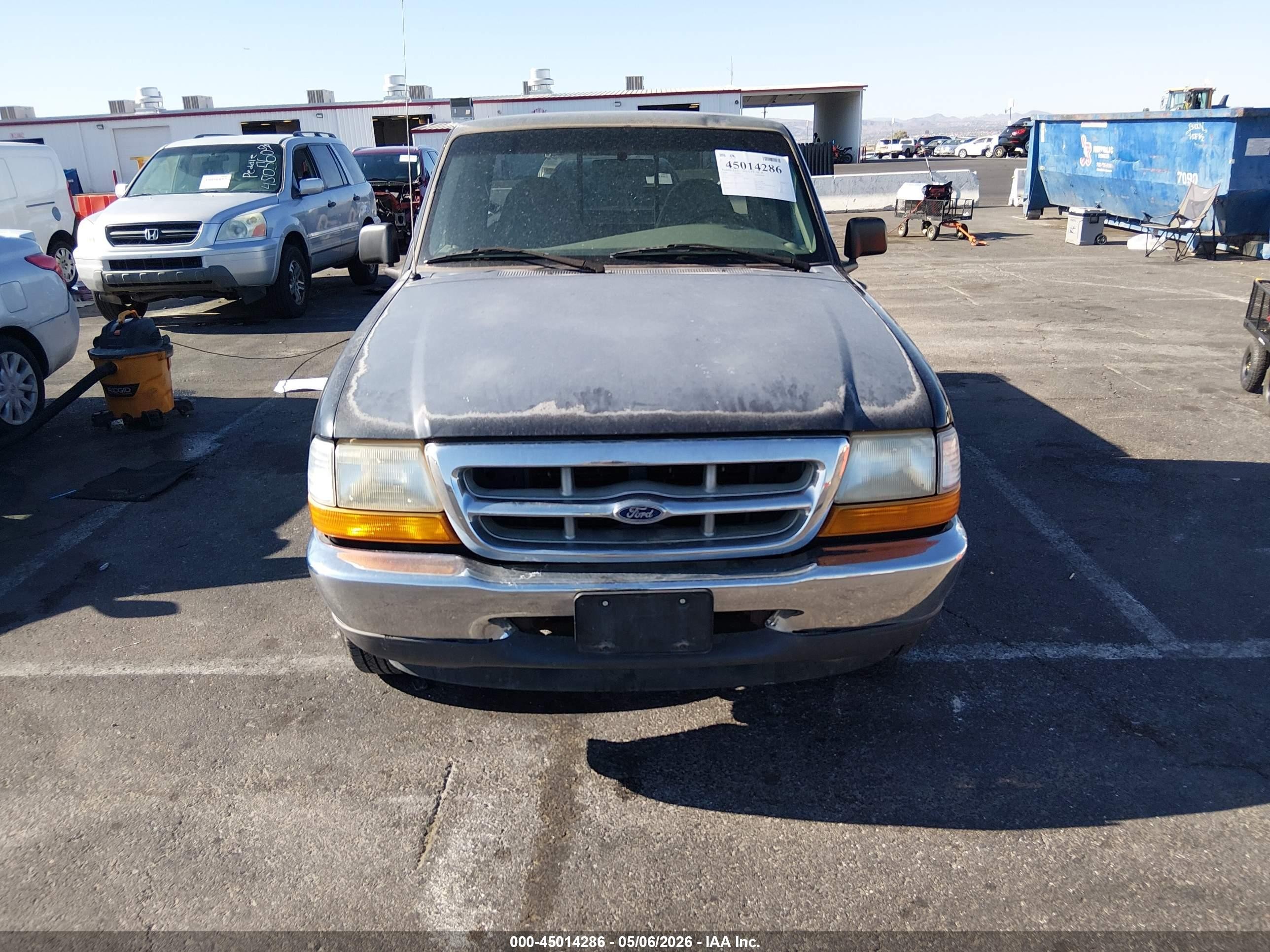 1999 Ford Ranger Xl/xlt Dark Blue vin: 1FTYR10C9XUB21749
