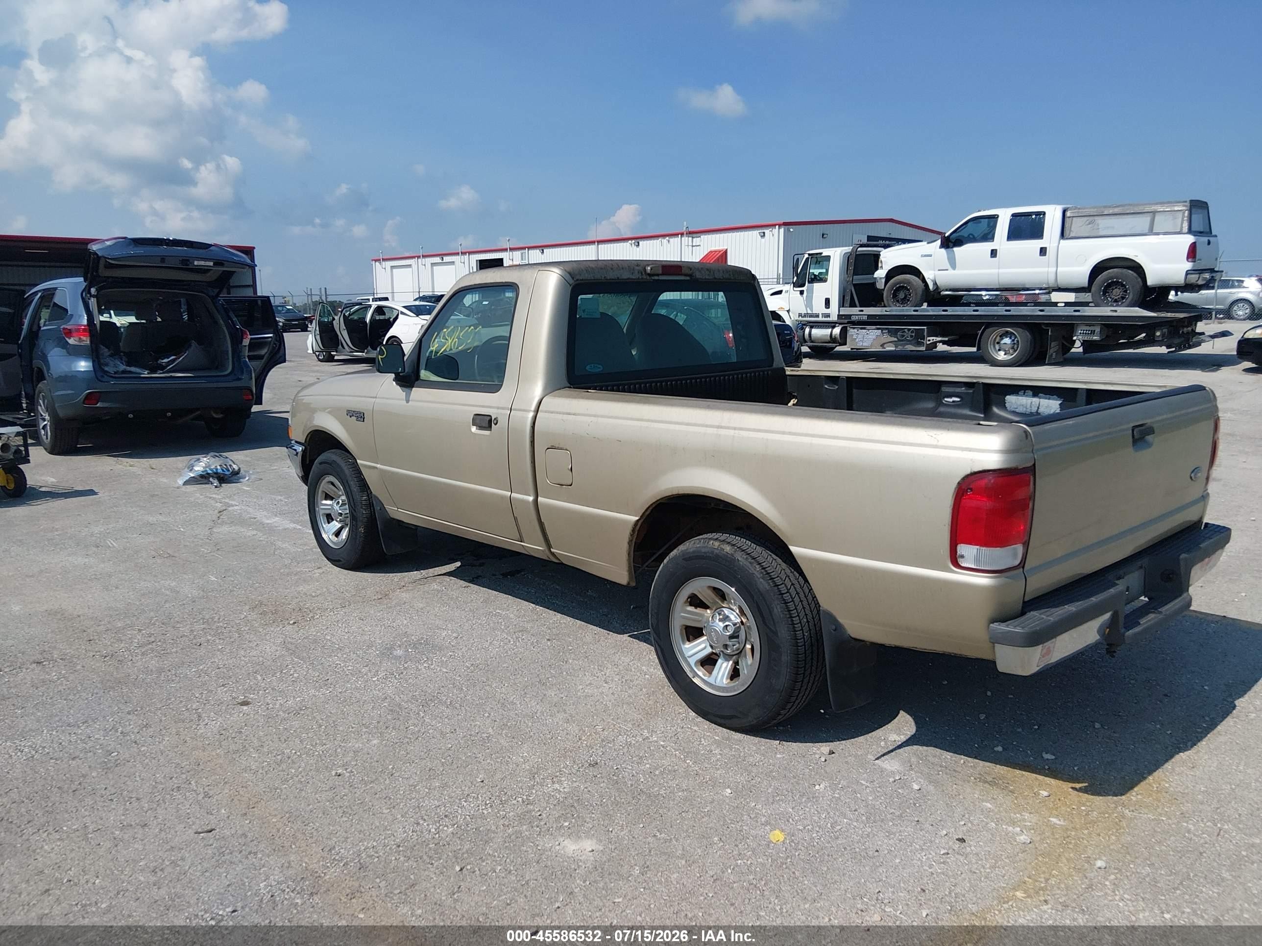 2000 Ford Ranger Xl/xlt Brown vin: 1FTYR10C9YPB39992