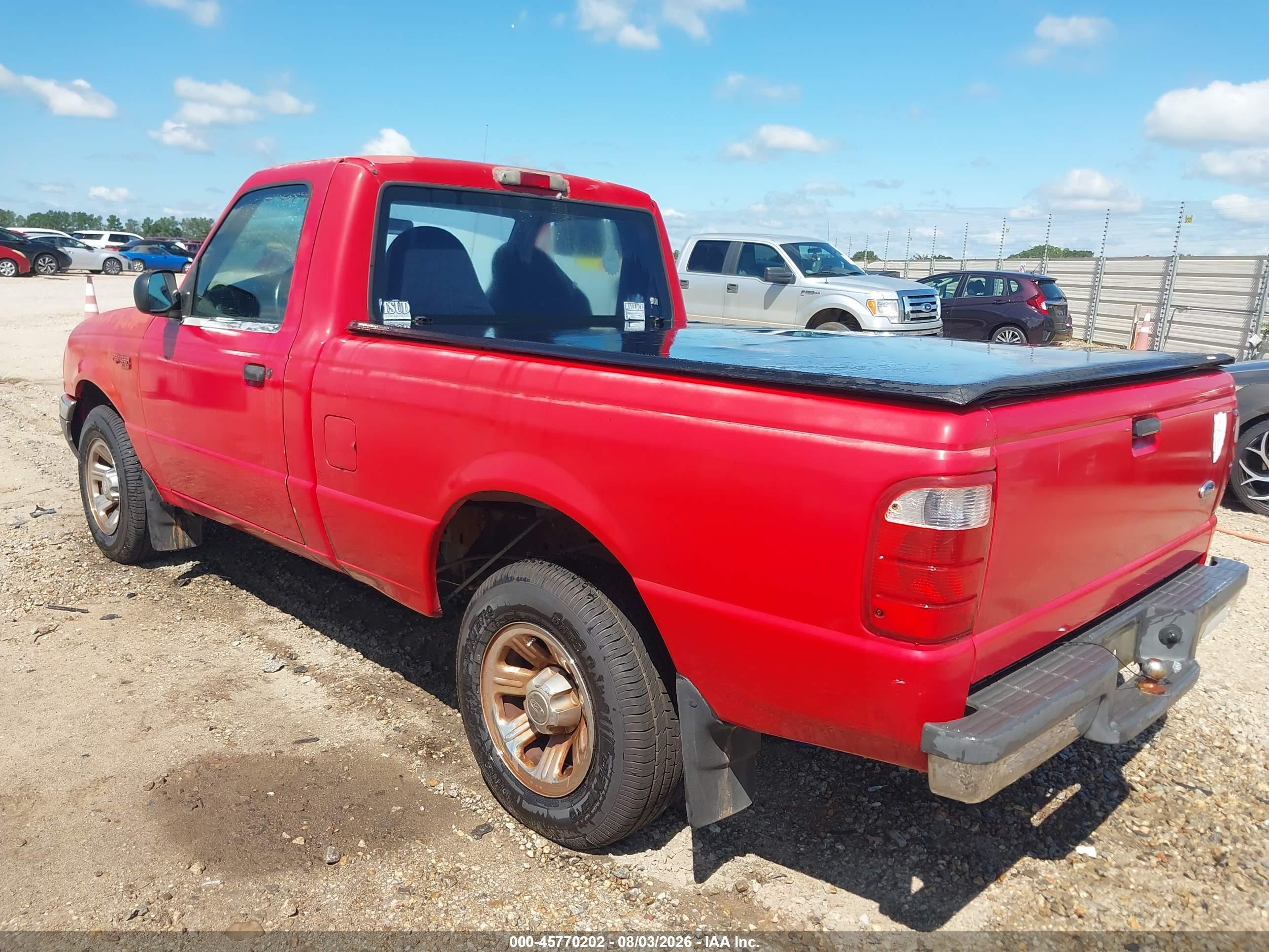 2001 Ford Ranger Xl/xlt Red vin: 1FTYR10CX1TA36139