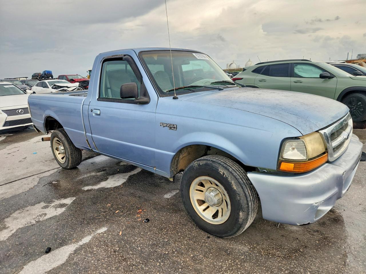 1998 Ford Ranger Blue vin: 1FTYR10CXWUB28305