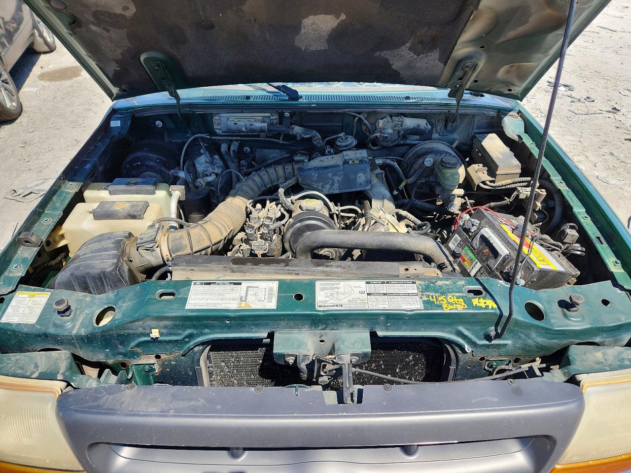 1999 Ford Ranger Green vin: 1FTYR10CXXTA97371