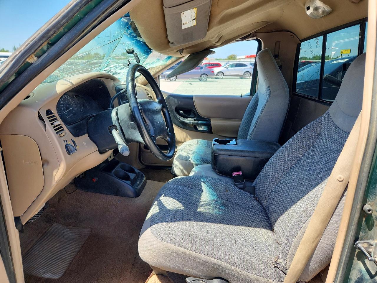 1999 Ford Ranger Green vin: 1FTYR10CXXTA97371