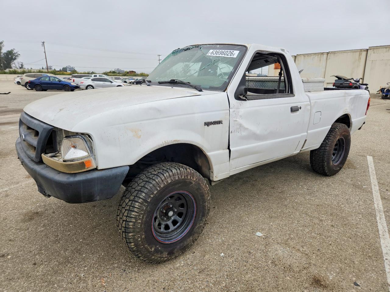 1999 Ford Ranger White vin: 1FTYR10CXXUA03497