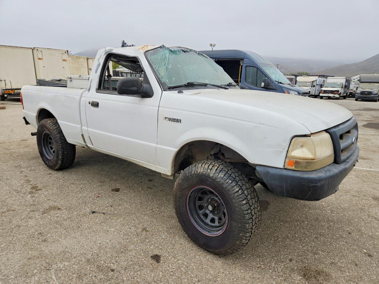 1999 Ford Ranger White vin: 1FTYR10CXXUA03497