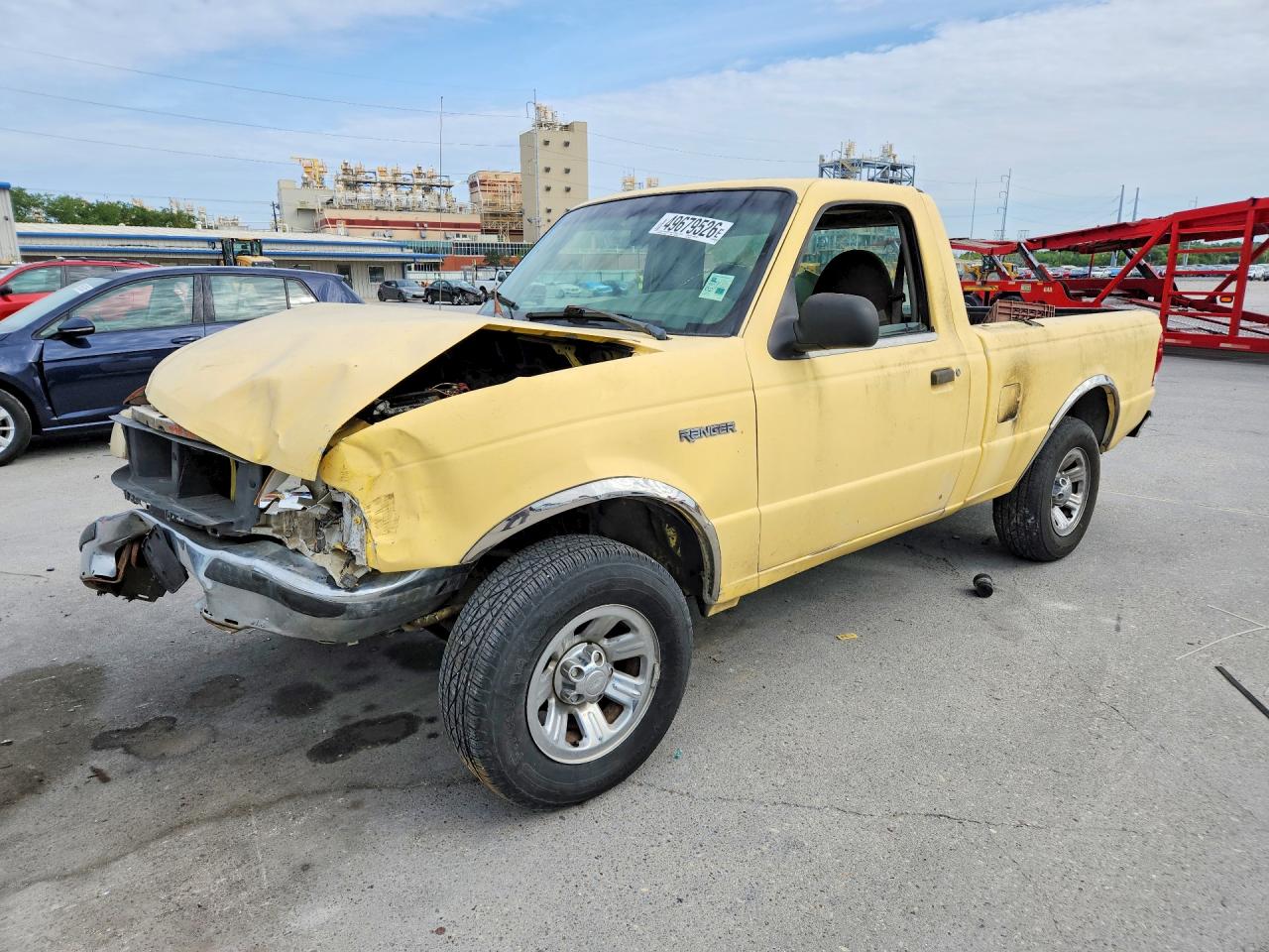 2000 Ford Ranger Yellow vin: 1FTYR10CXYTB01159
