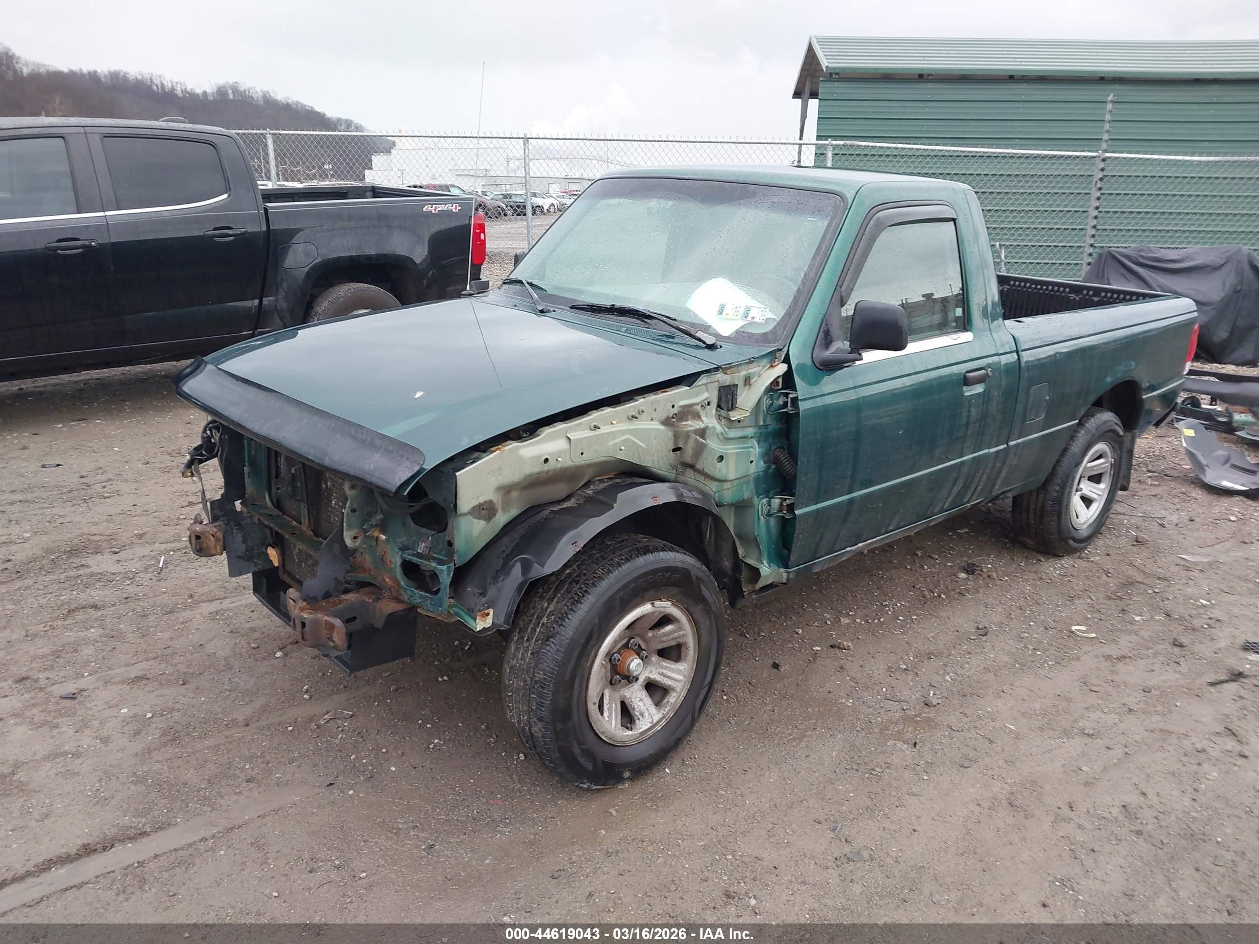2000 Ford Ranger Xl/xlt Зеленый vin: 1FTYR10CXYTB16552