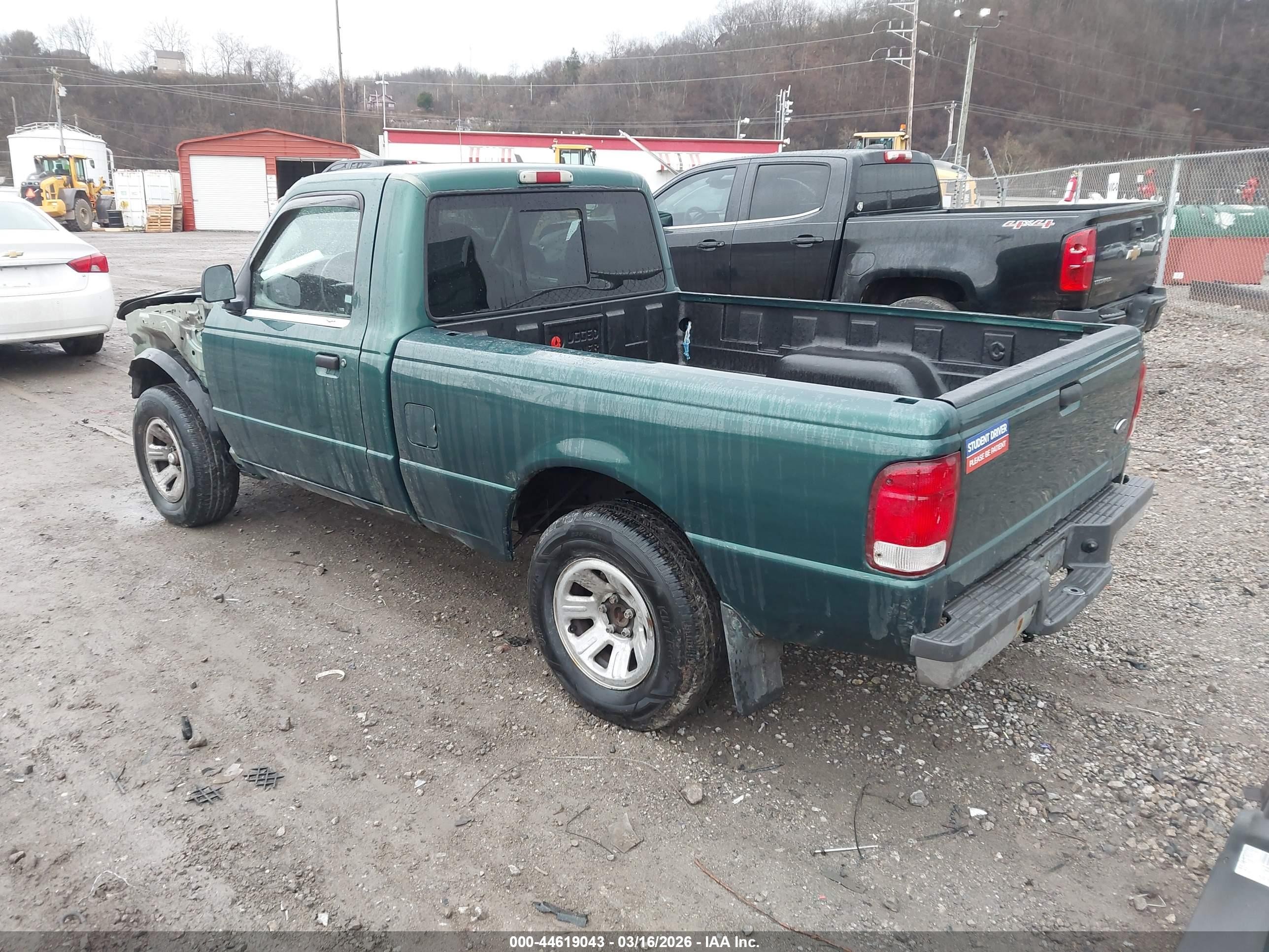 2000 Ford Ranger Xl/xlt Зеленый vin: 1FTYR10CXYTB16552