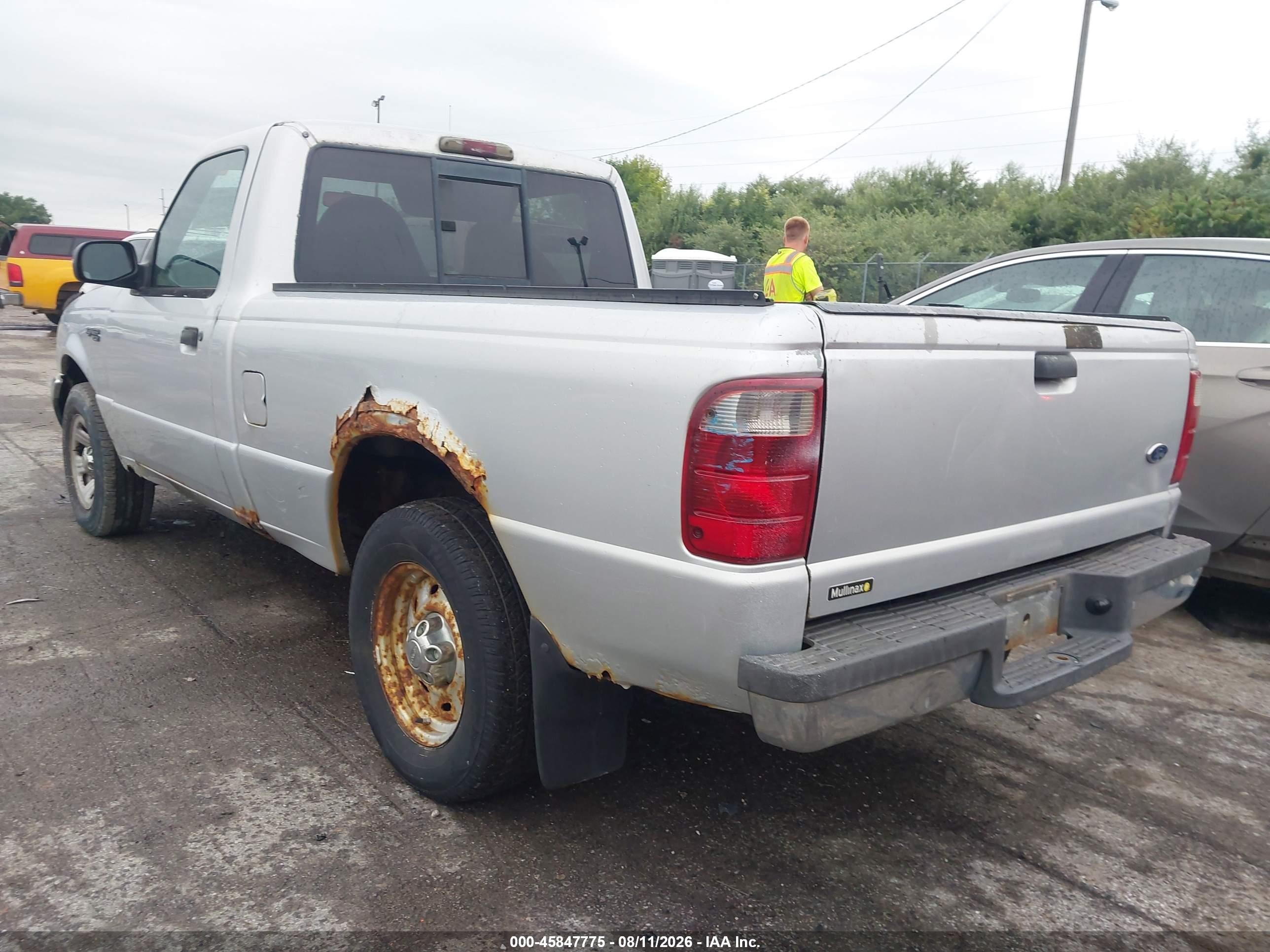 2002 Ford Ranger Xl/xlt Серебряный vin: 1FTYR10D02TA21093