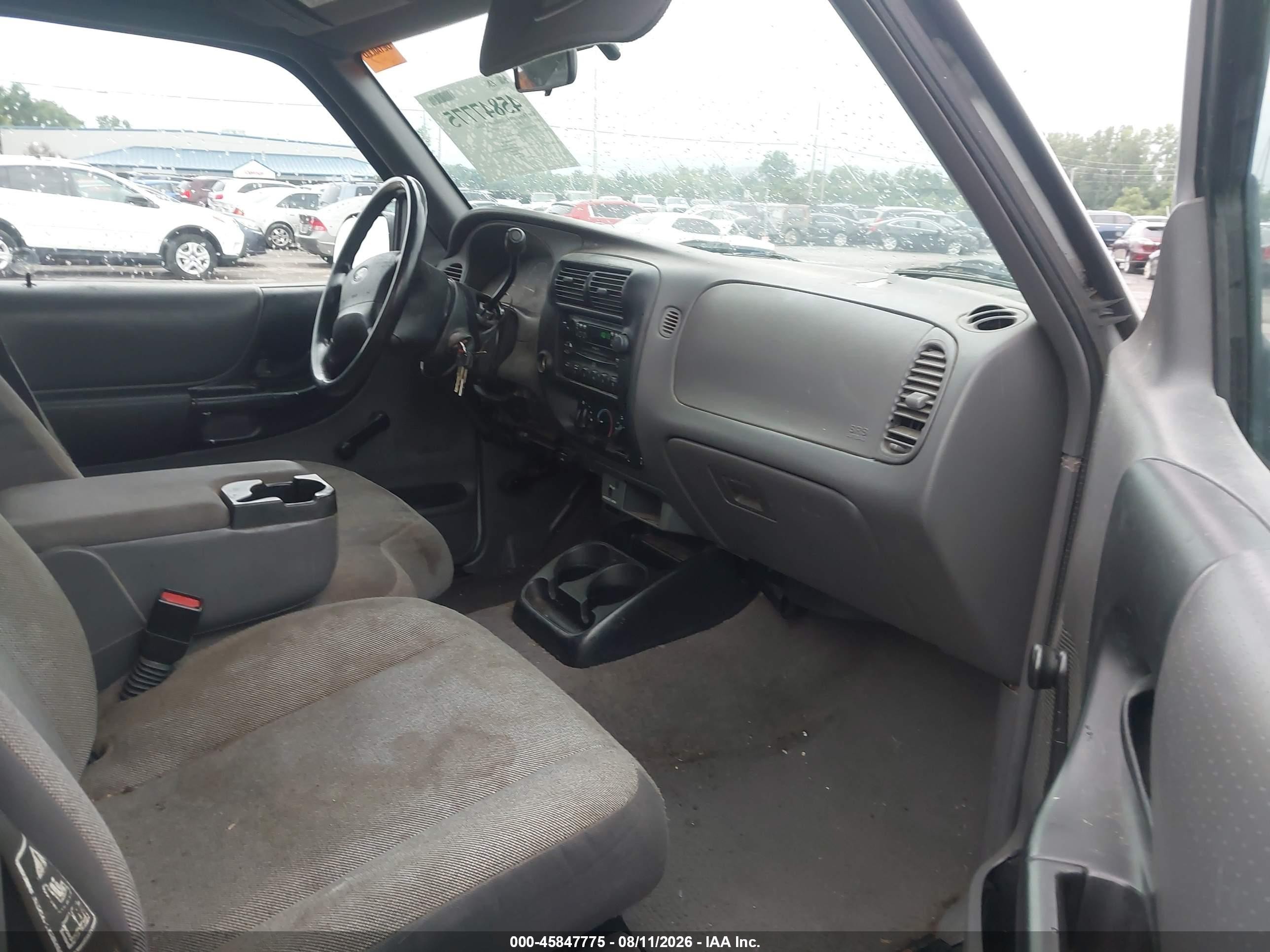 2002 Ford Ranger Xl/xlt Серебряный vin: 1FTYR10D02TA21093