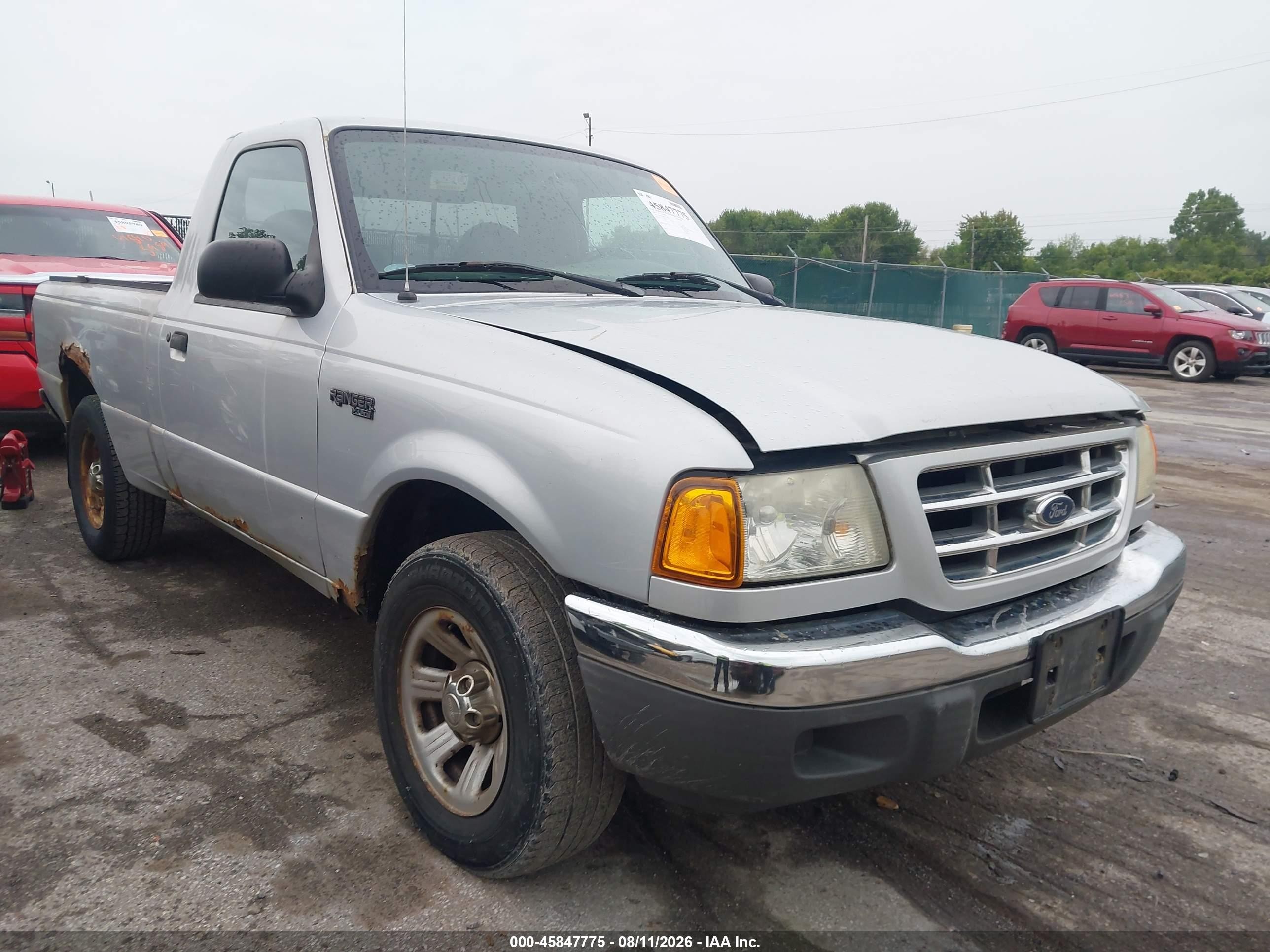 2002 Ford Ranger Xl/xlt Серебряный vin: 1FTYR10D02TA21093