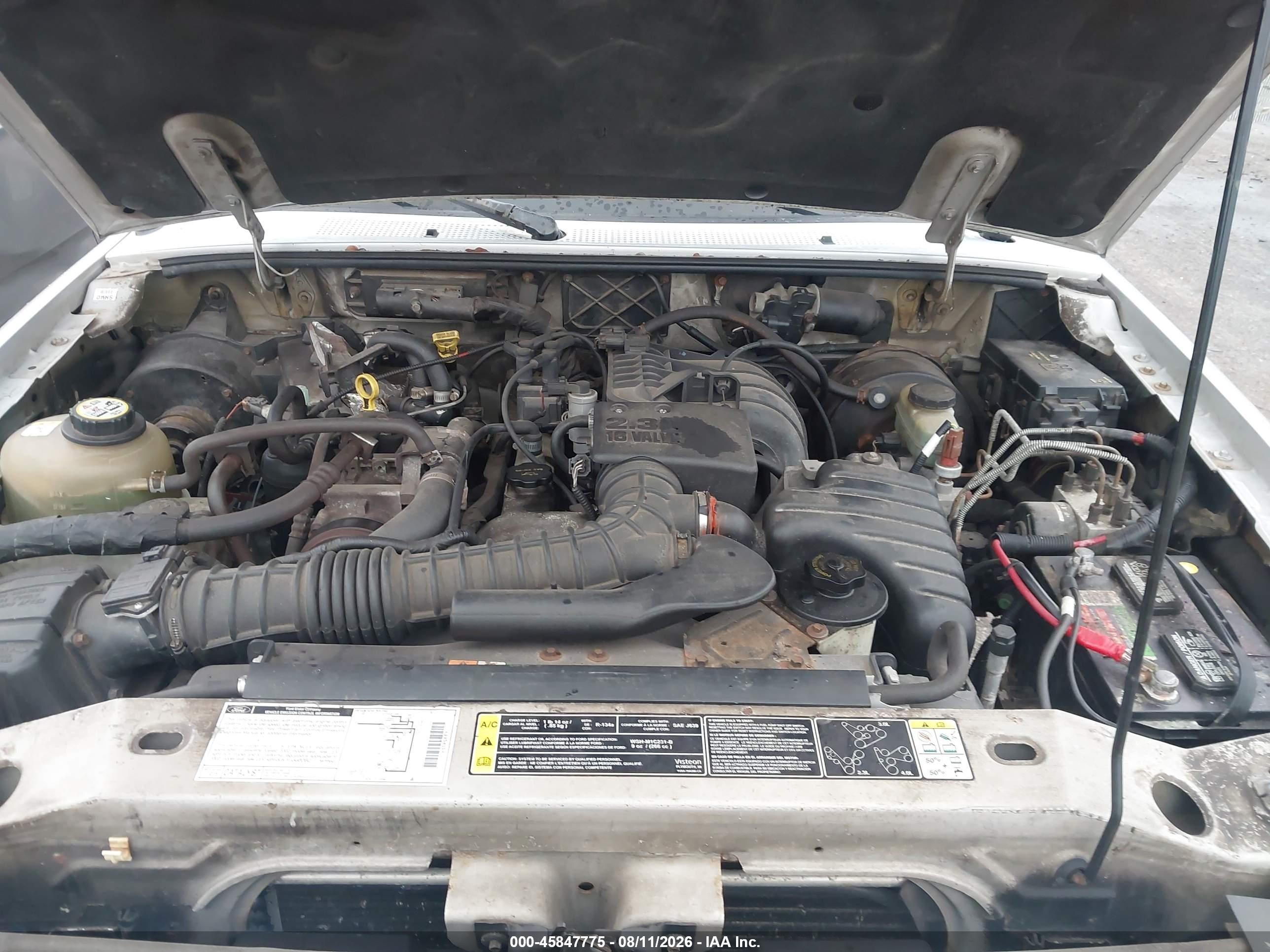 2002 Ford Ranger Xl/xlt Серебряный vin: 1FTYR10D02TA21093