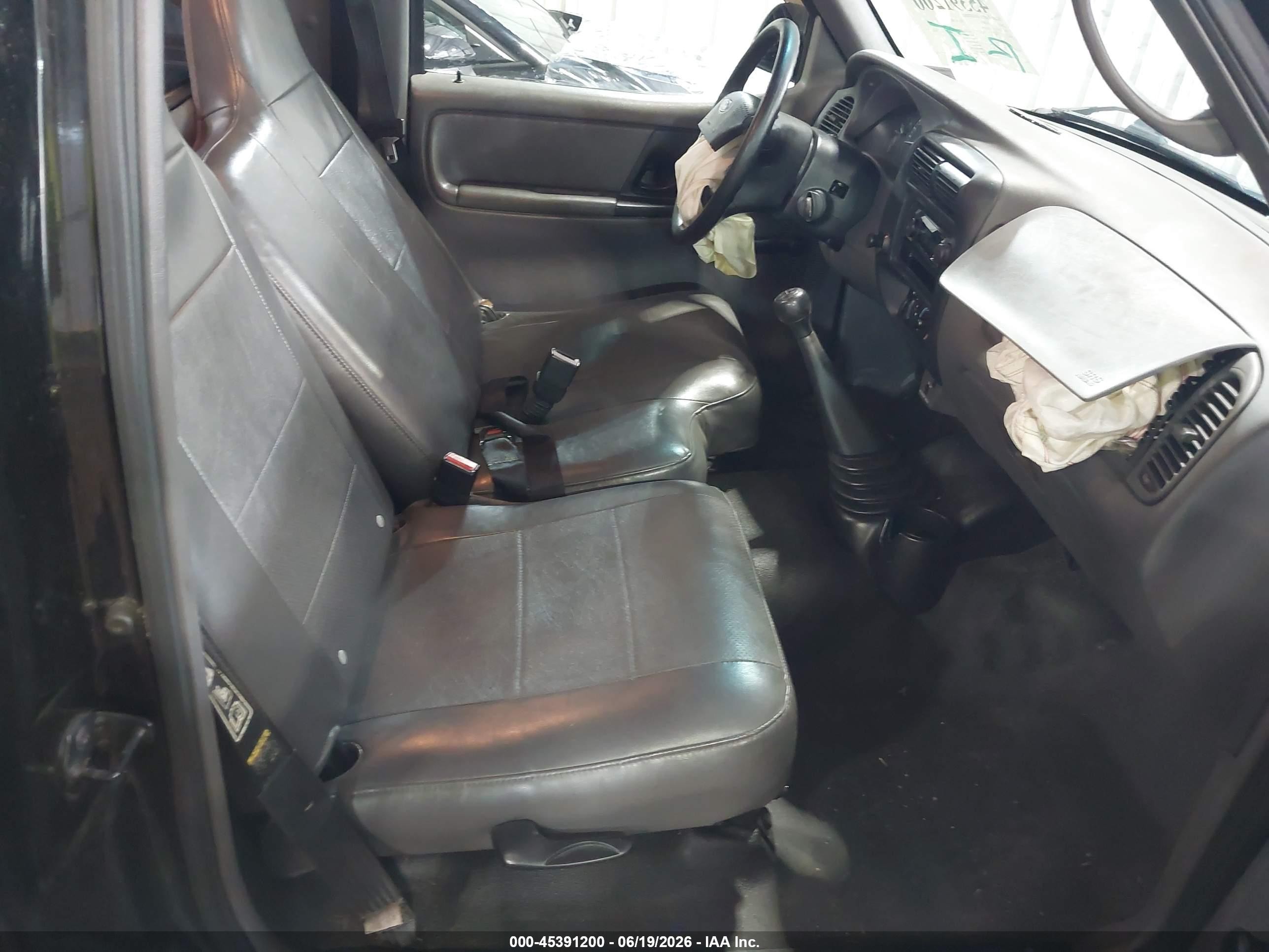 2003 Ford Ranger Xl/xlt Black vin: 1FTYR10D03PA54699