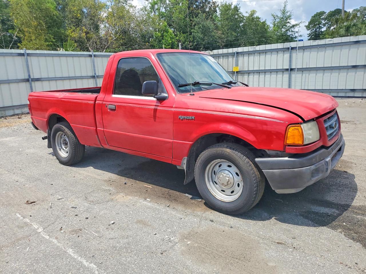 2003 Ford Ranger Red vin: 1FTYR10D03PA56680