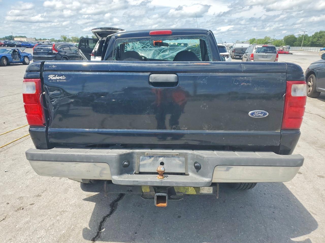 2003 Ford Ranger Black vin: 1FTYR10D03PA70806