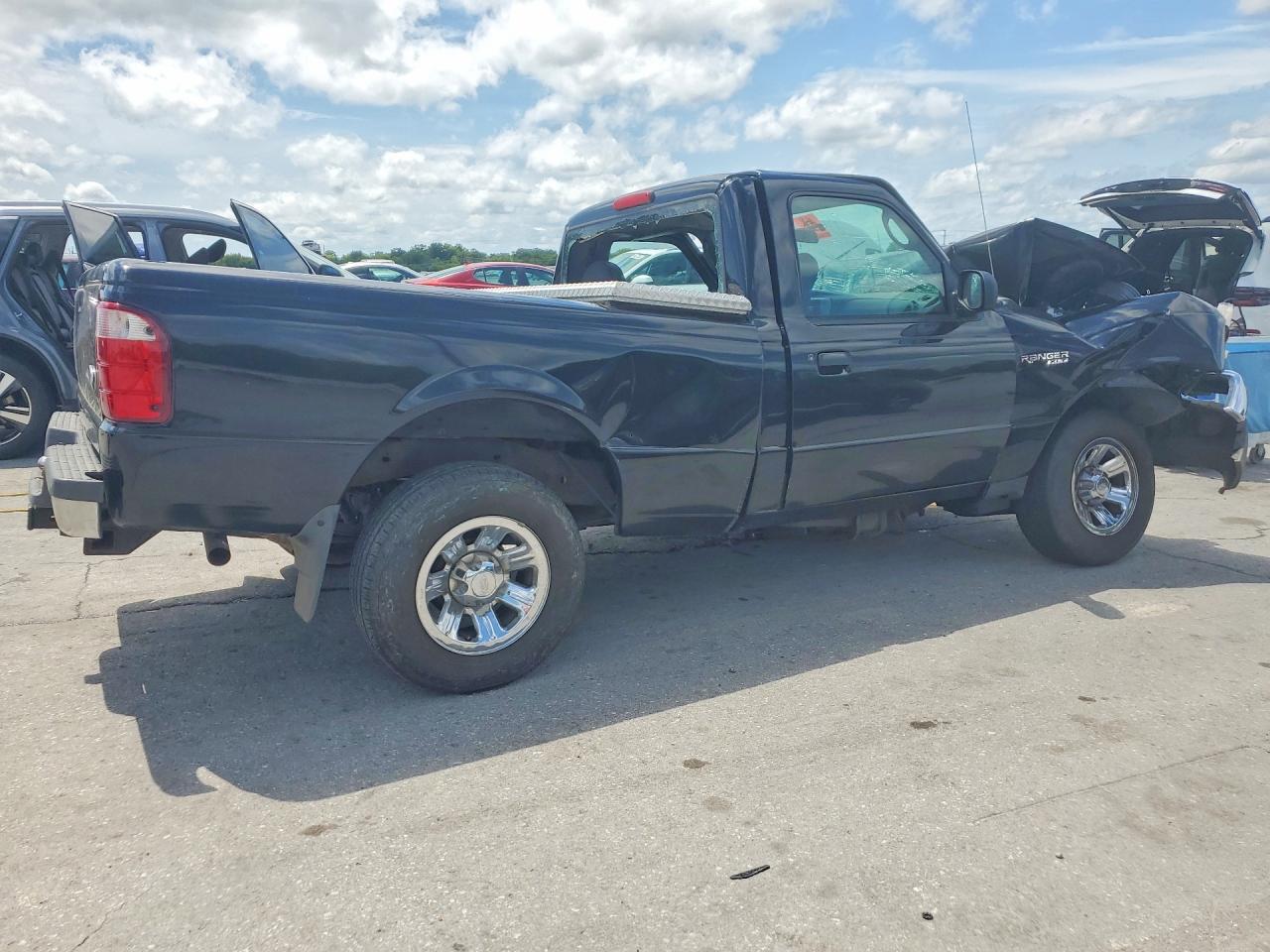2003 Ford Ranger Black vin: 1FTYR10D03PA70806