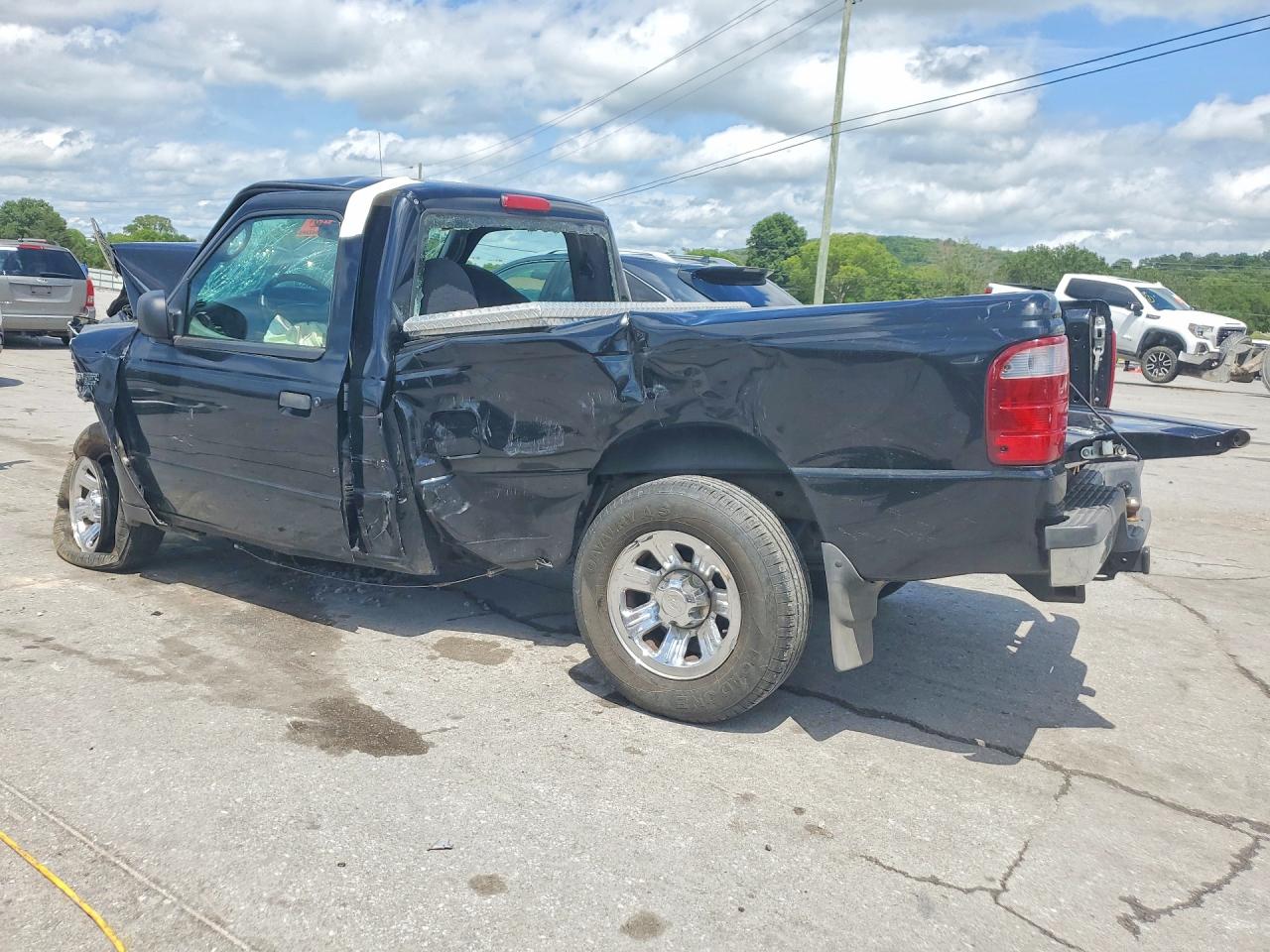 2003 Ford Ranger Black vin: 1FTYR10D03PA70806