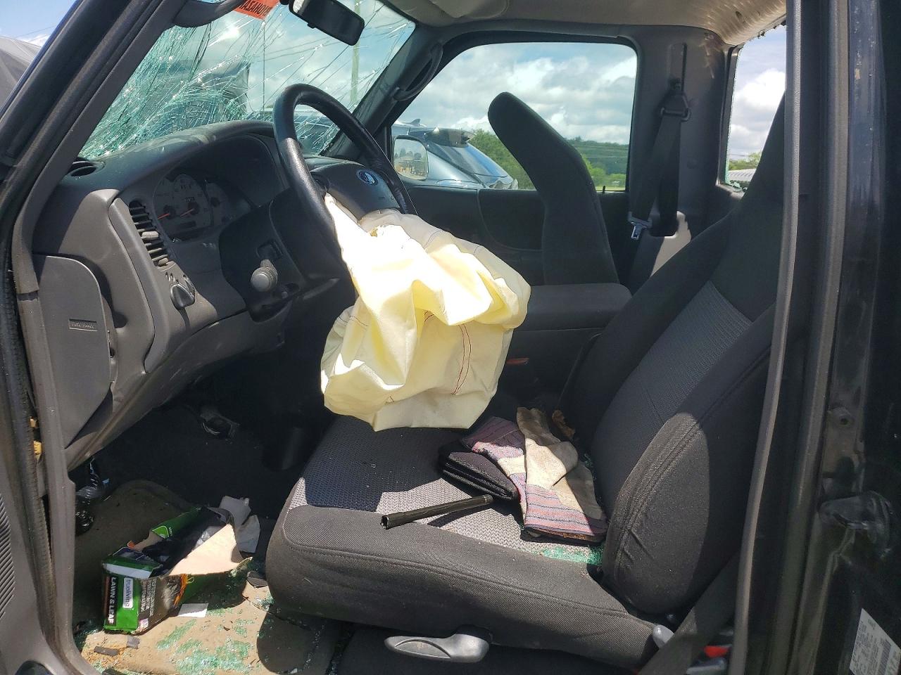 2003 Ford Ranger Black vin: 1FTYR10D03PA70806