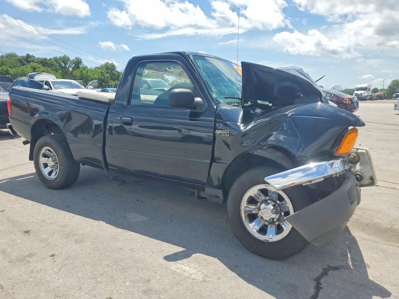 2003 Ford Ranger Black vin: 1FTYR10D03PA70806