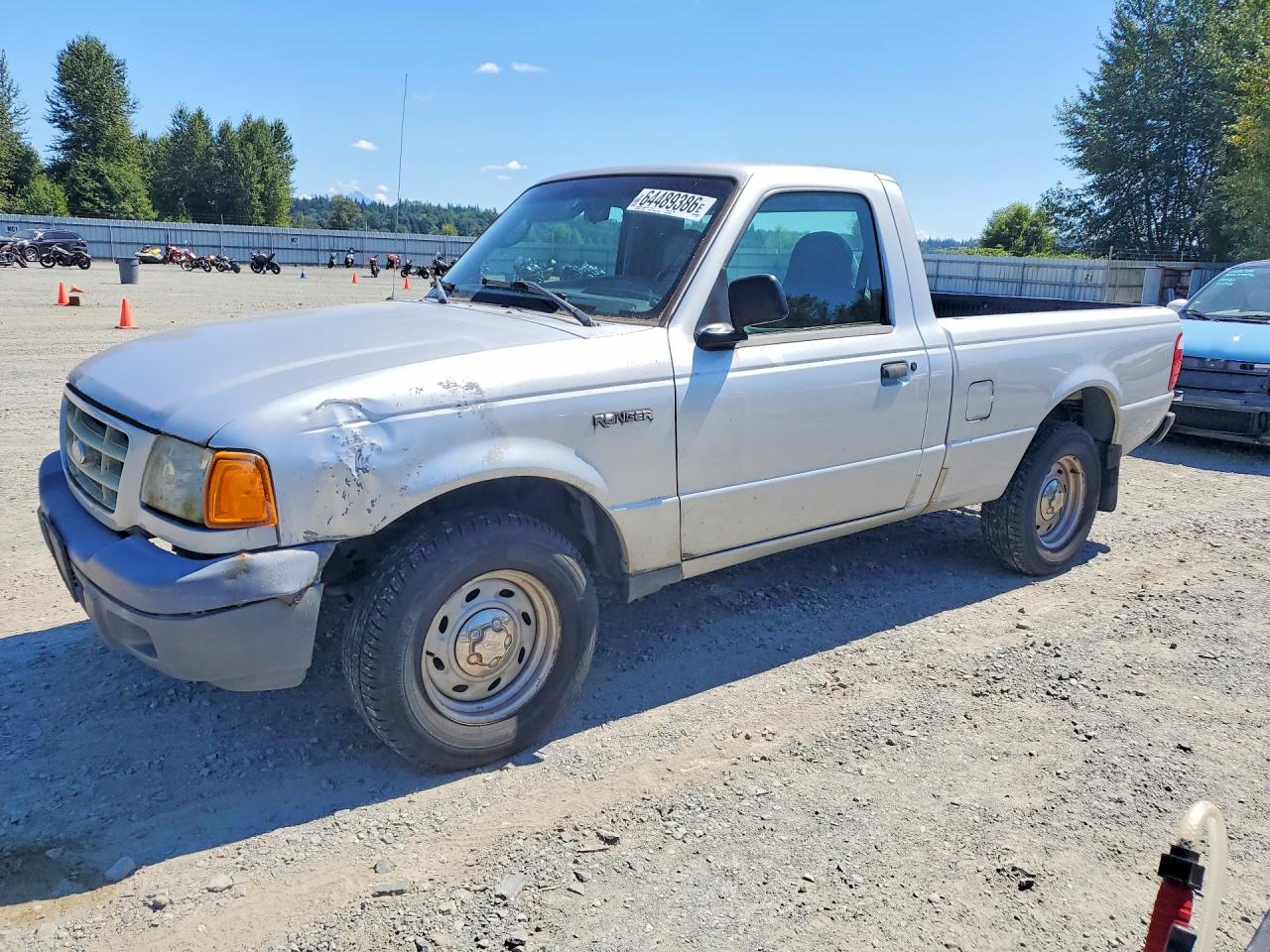 2003 Ford Ranger Серебряный vin: 1FTYR10D03PA80980