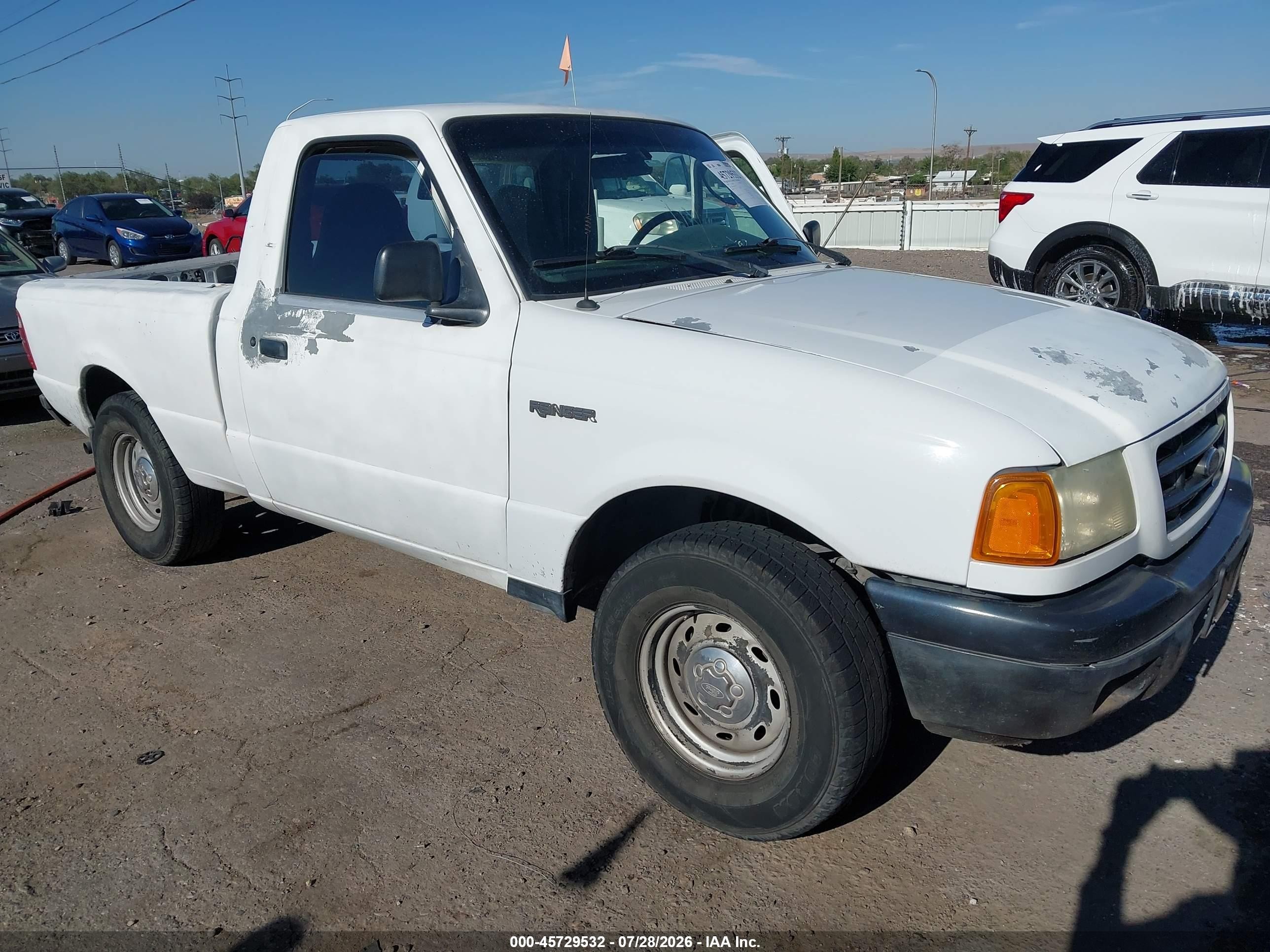 2003 Ford Ranger Xl/xlt Белый vin: 1FTYR10D03PB15825