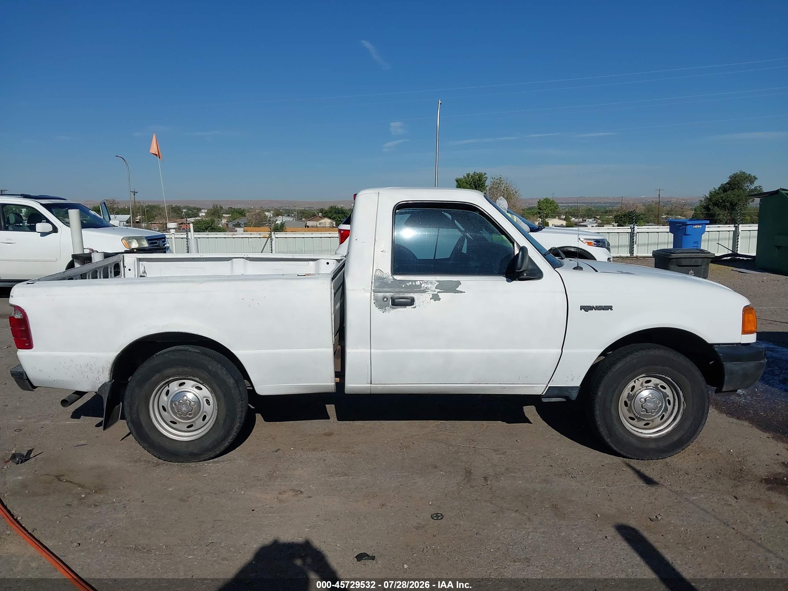 2003 Ford Ranger Xl/xlt White vin: 1FTYR10D03PB15825