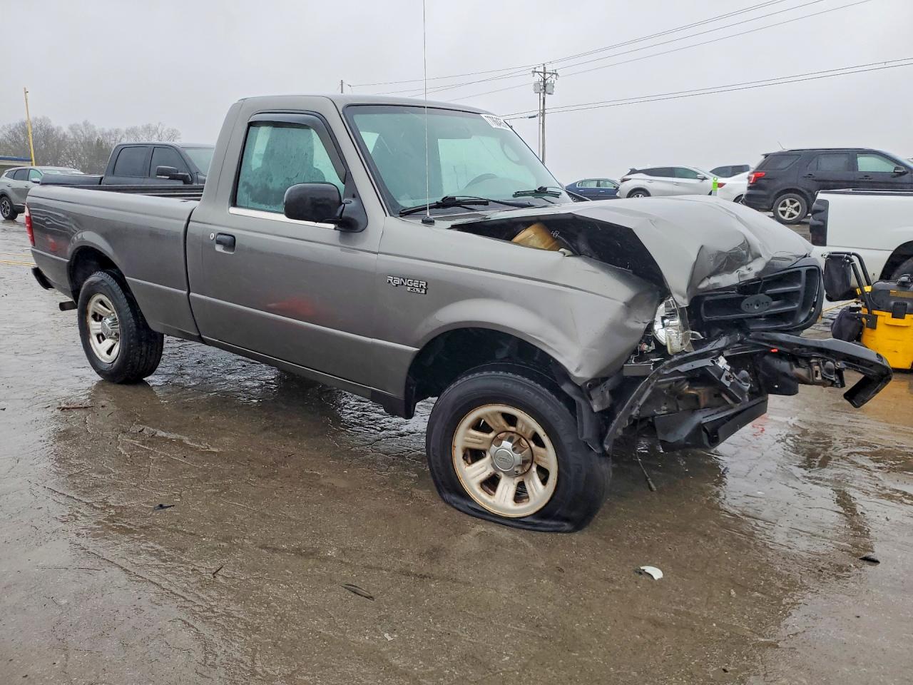 2004 Ford Ranger Gray vin: 1FTYR10D04PB26535