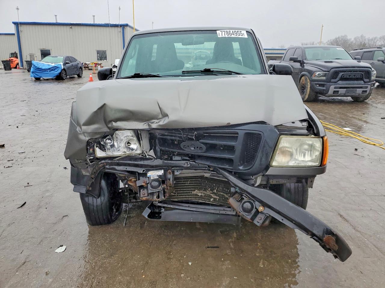2004 Ford Ranger Gray vin: 1FTYR10D04PB26535