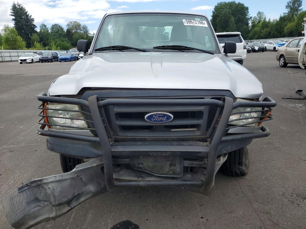 2004 Ford Ranger Silver vin: 1FTYR10D04PB61530
