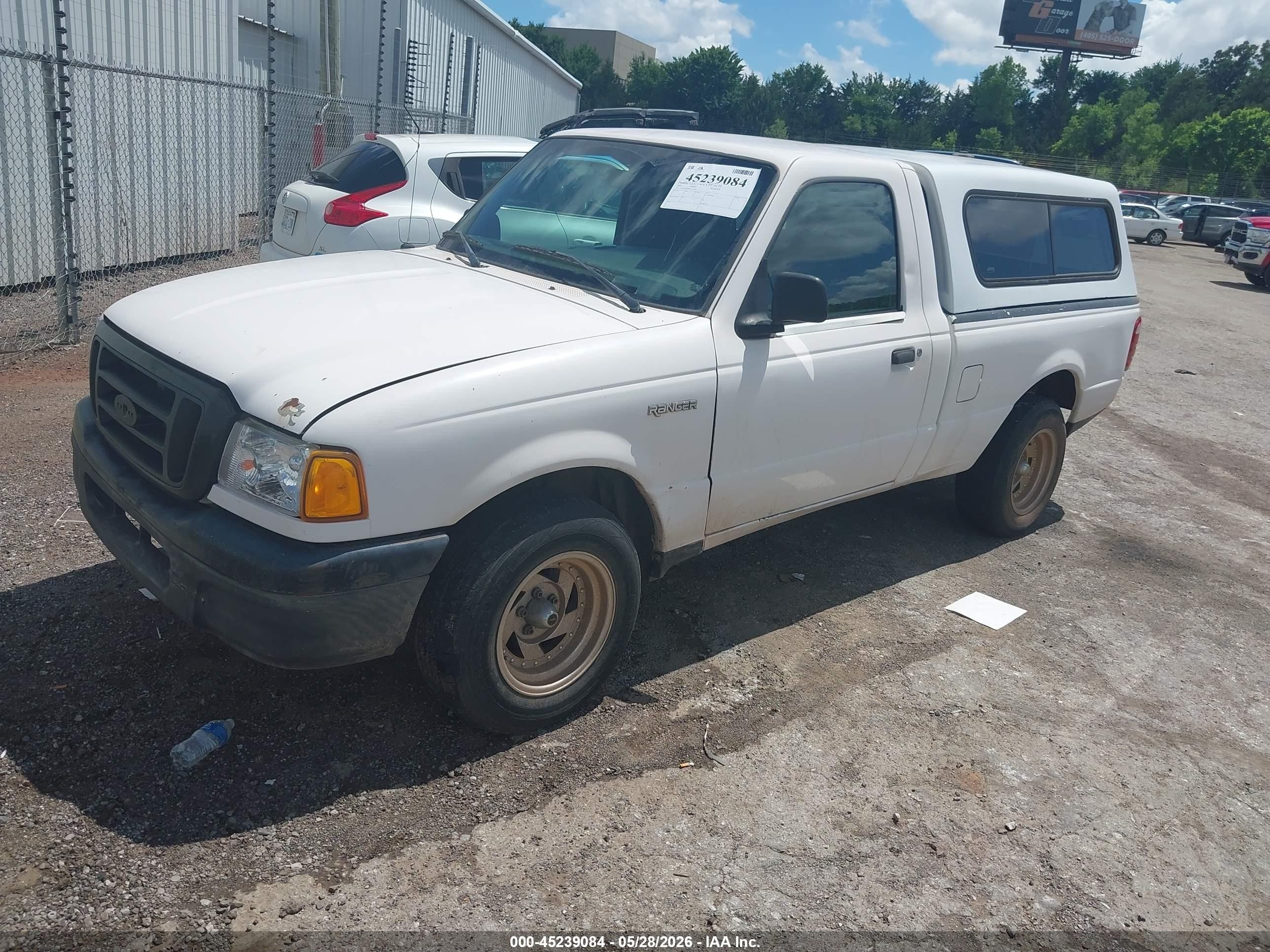 2005 Ford Ranger Xl/xls/xlt White vin: 1FTYR10D05PA27683