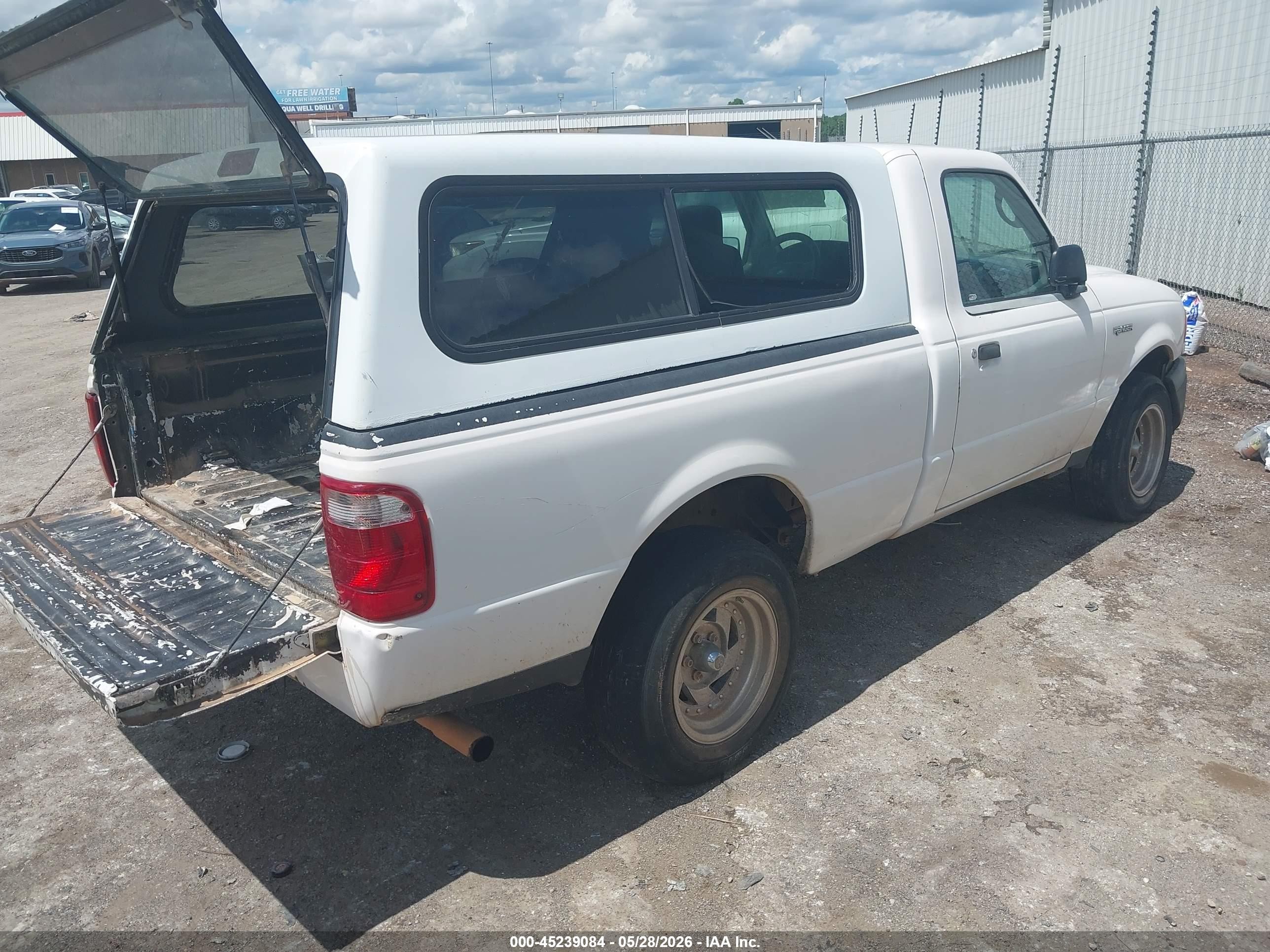 2005 Ford Ranger Xl/xls/xlt White vin: 1FTYR10D05PA27683