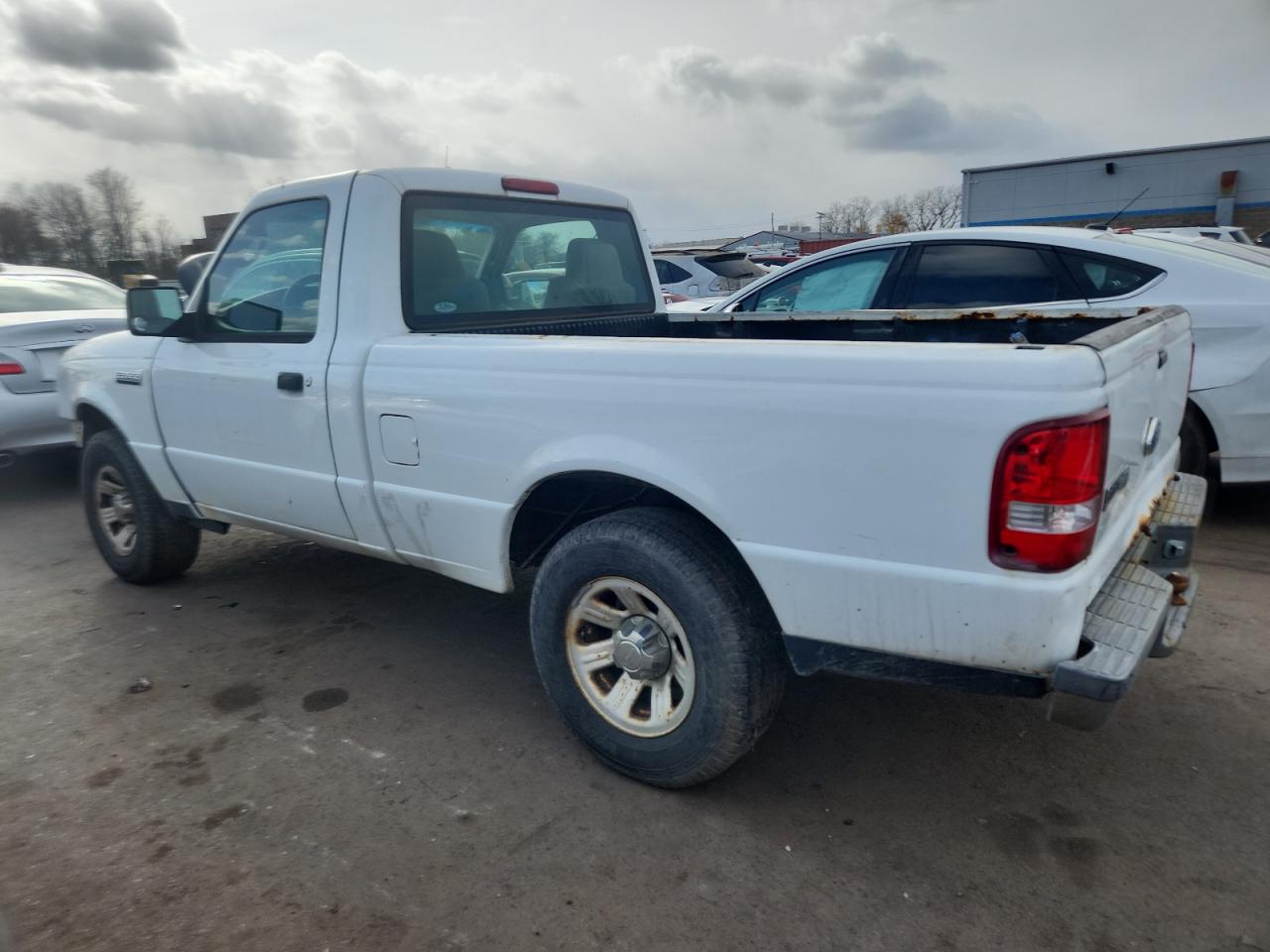 2007 Ford Ranger Белый vin: 1FTYR10D07PA80208