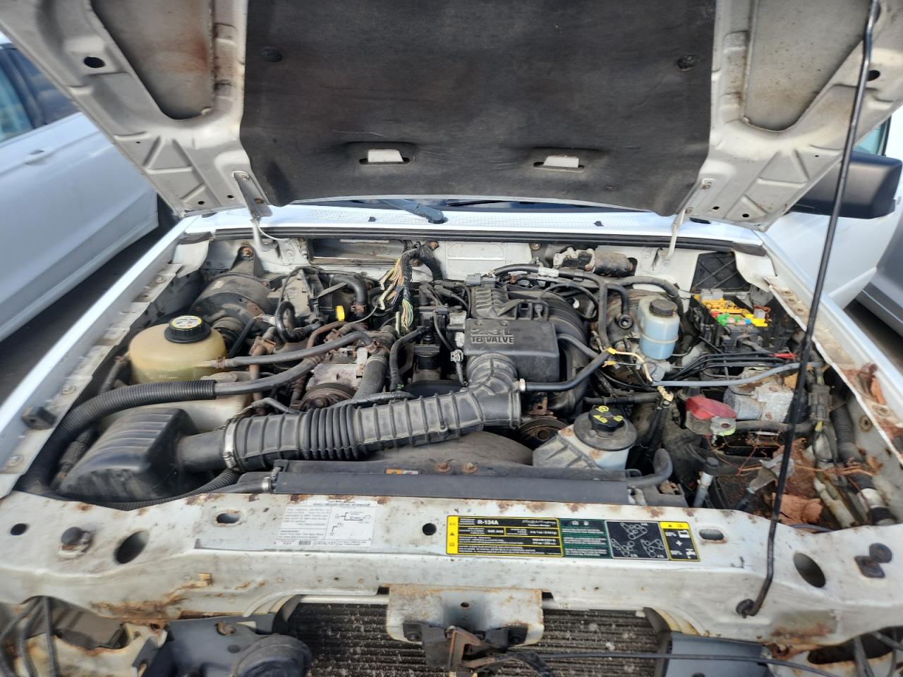 2007 Ford Ranger Белый vin: 1FTYR10D07PA80208