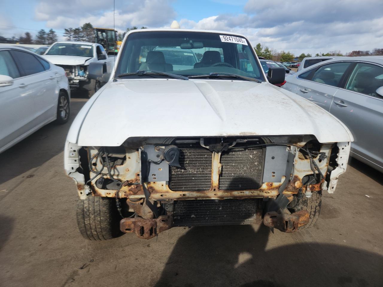 2007 Ford Ranger Белый vin: 1FTYR10D07PA80208